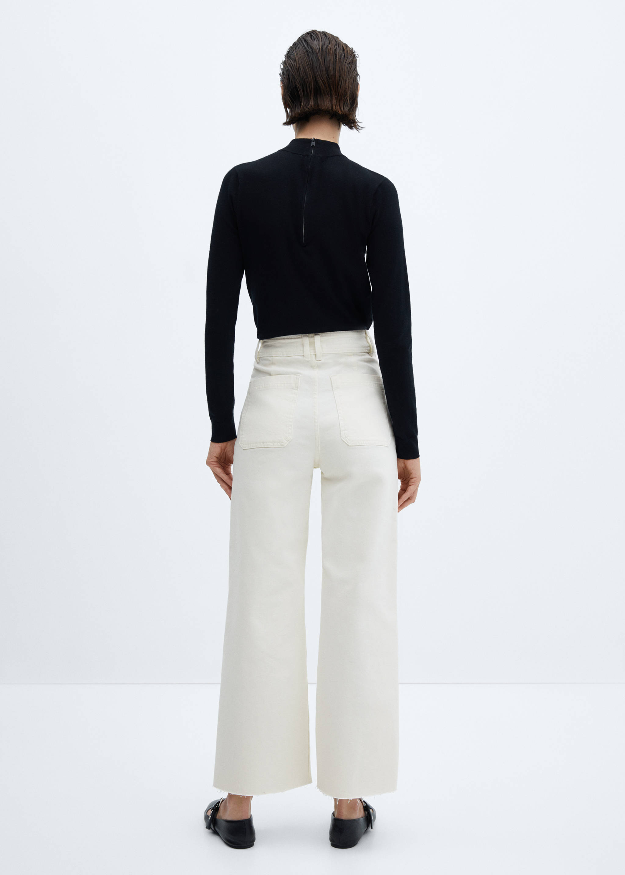 Catherin culotte high-rise jeans - Reverse of the article