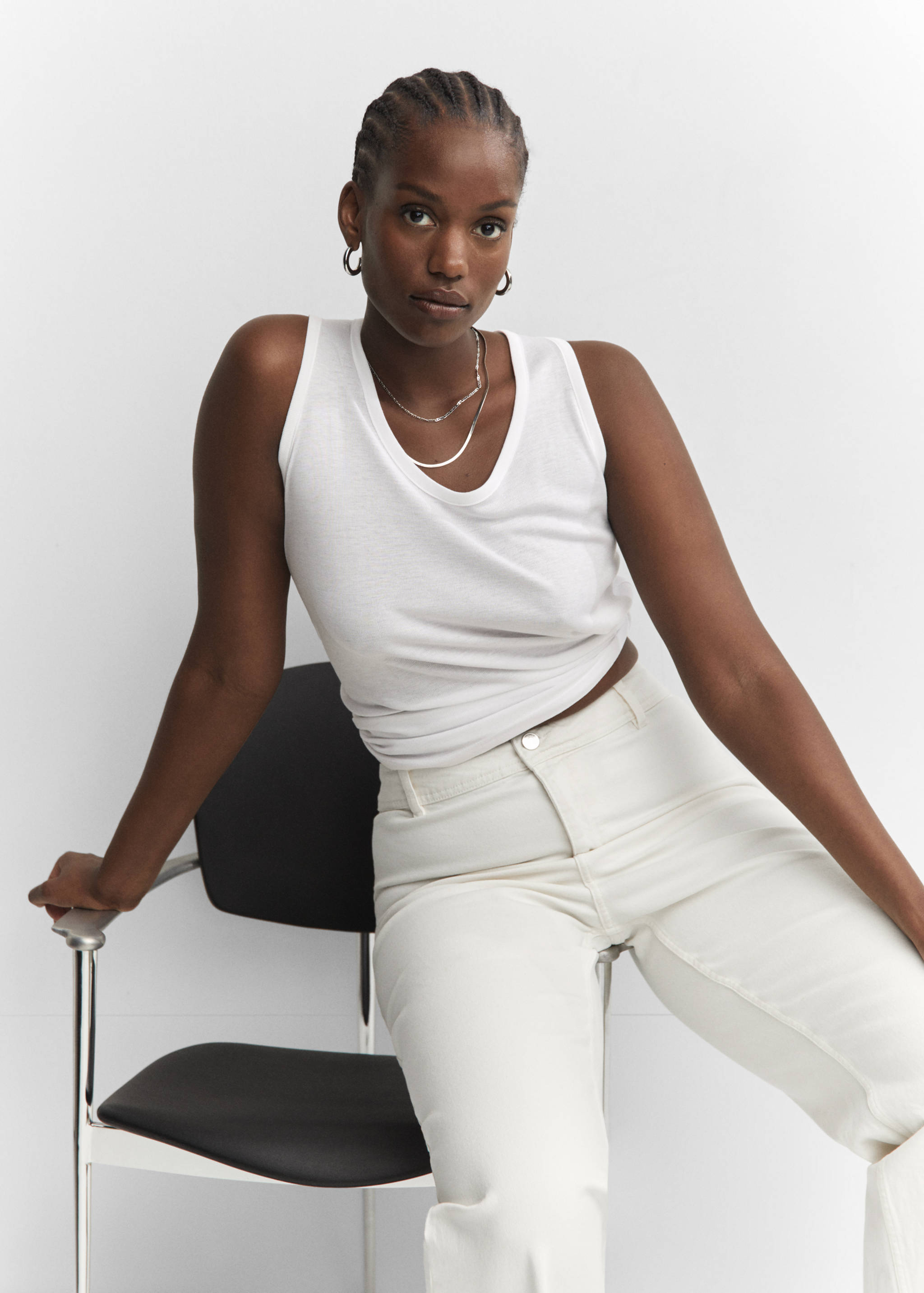 Catherin culotte high-rise jeans - Details of the article 4