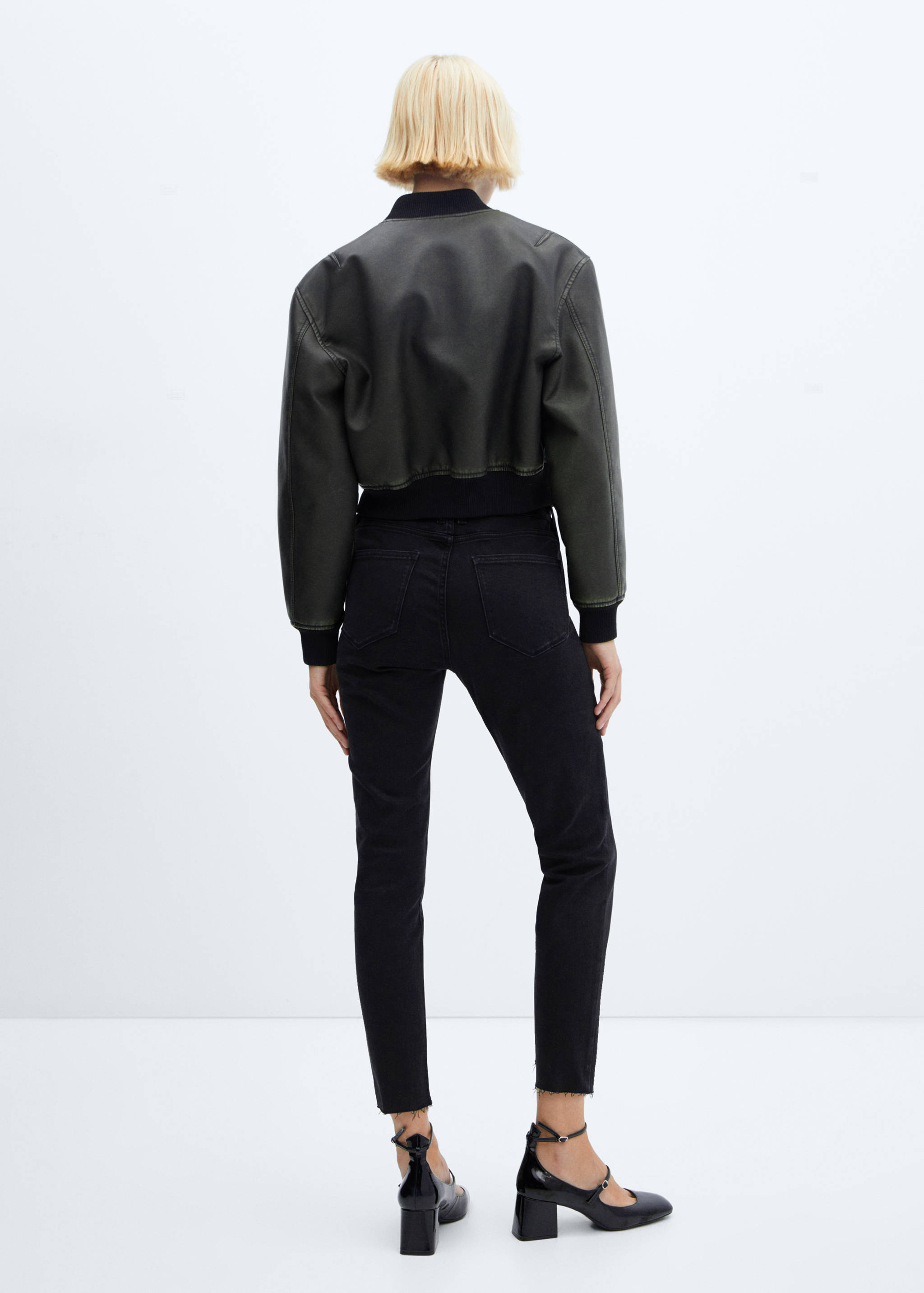 Skinny cropped jeans - Reverse of the article