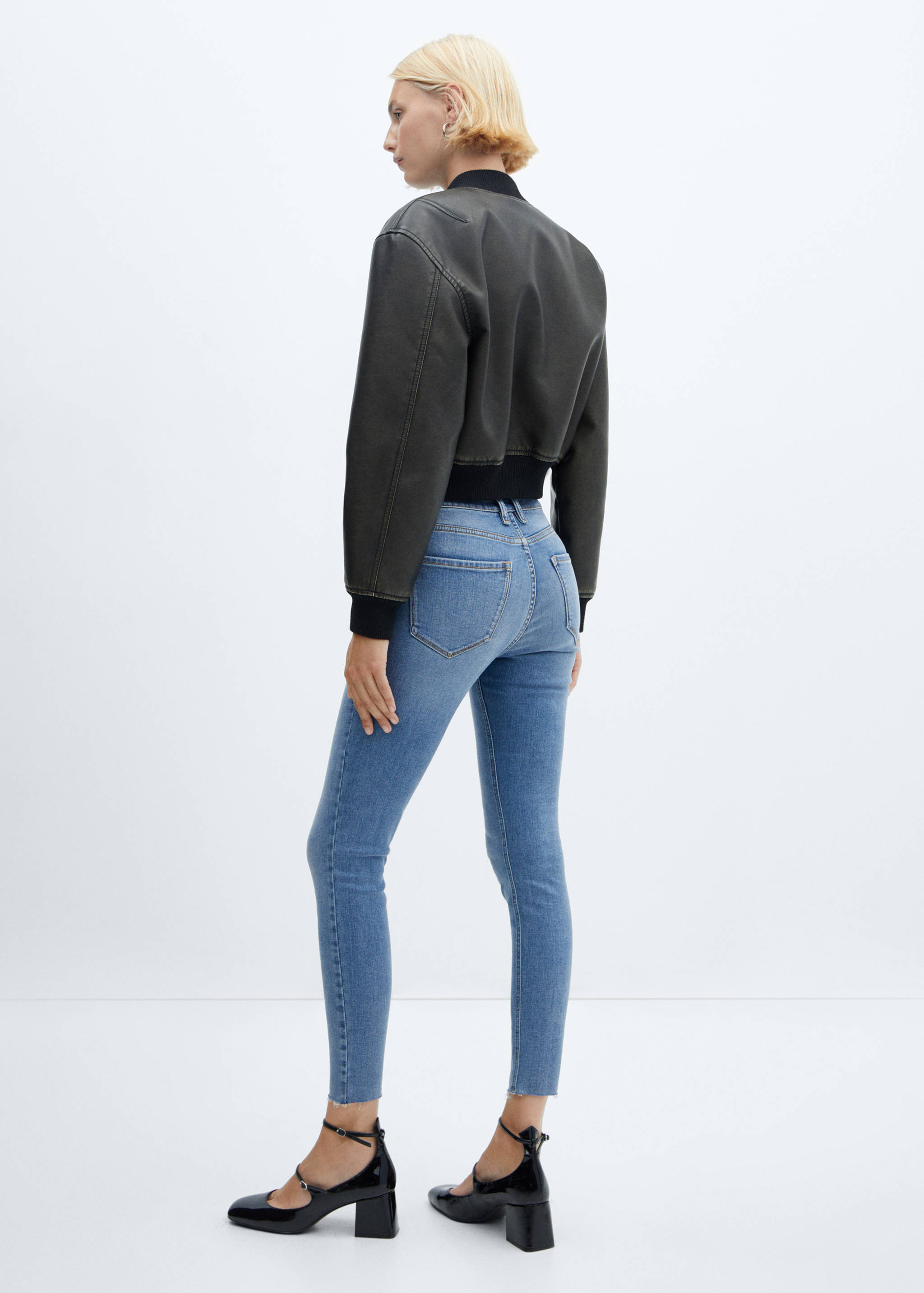 Skinny cropped jeans - Reverse of the article