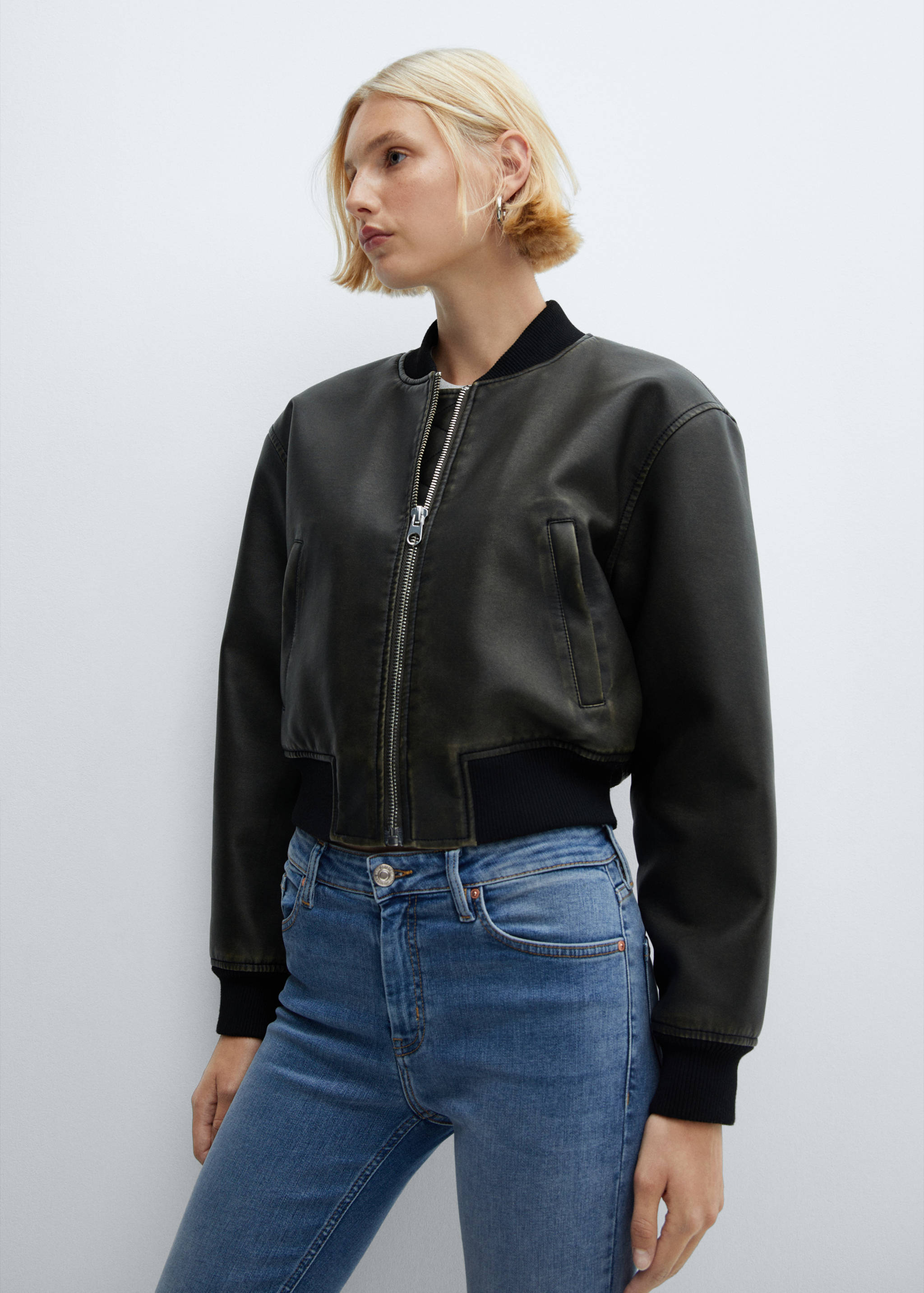 Skinny cropped jeans - Details of the article 1