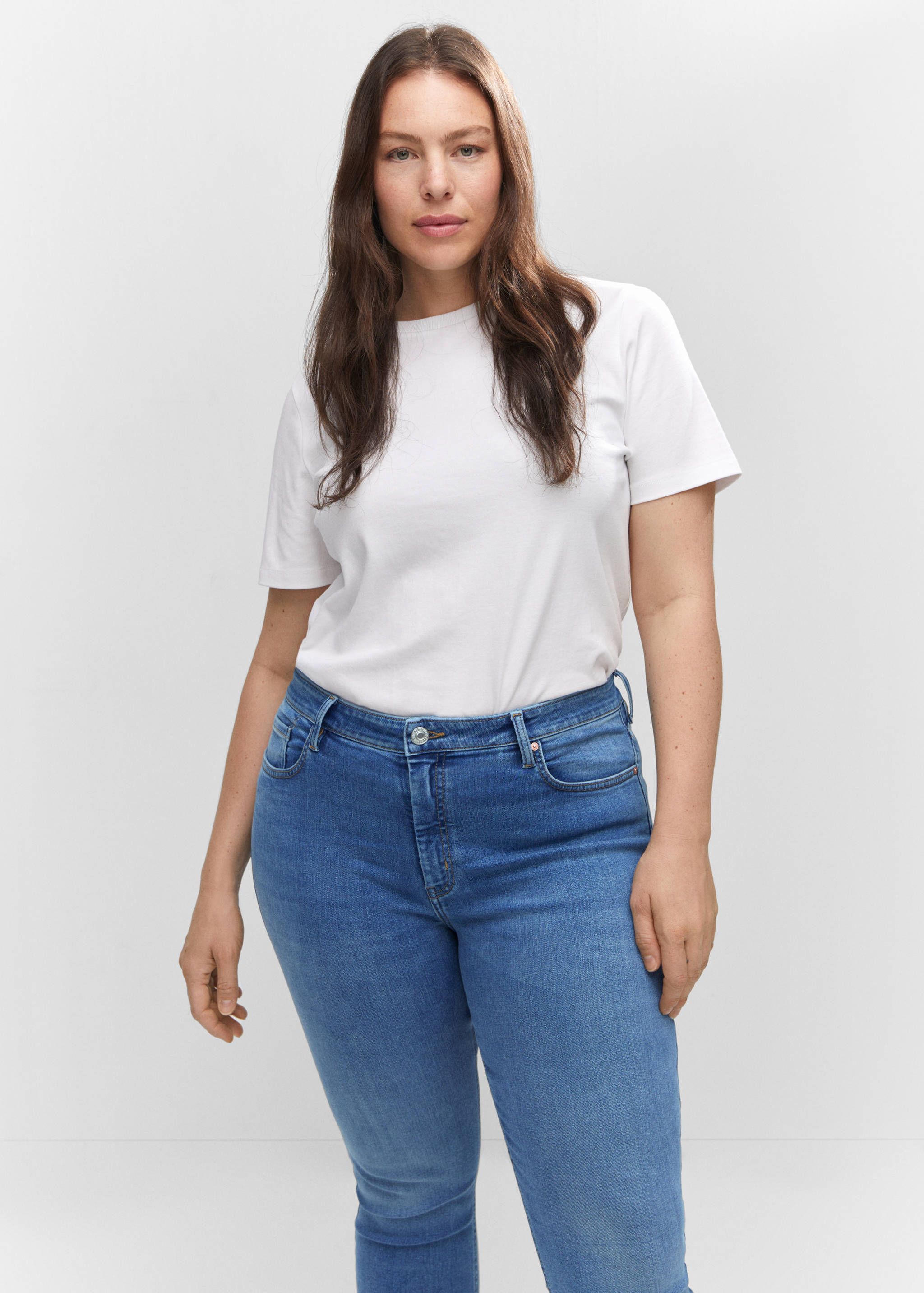 Skinny cropped jeans - Details of the article 5