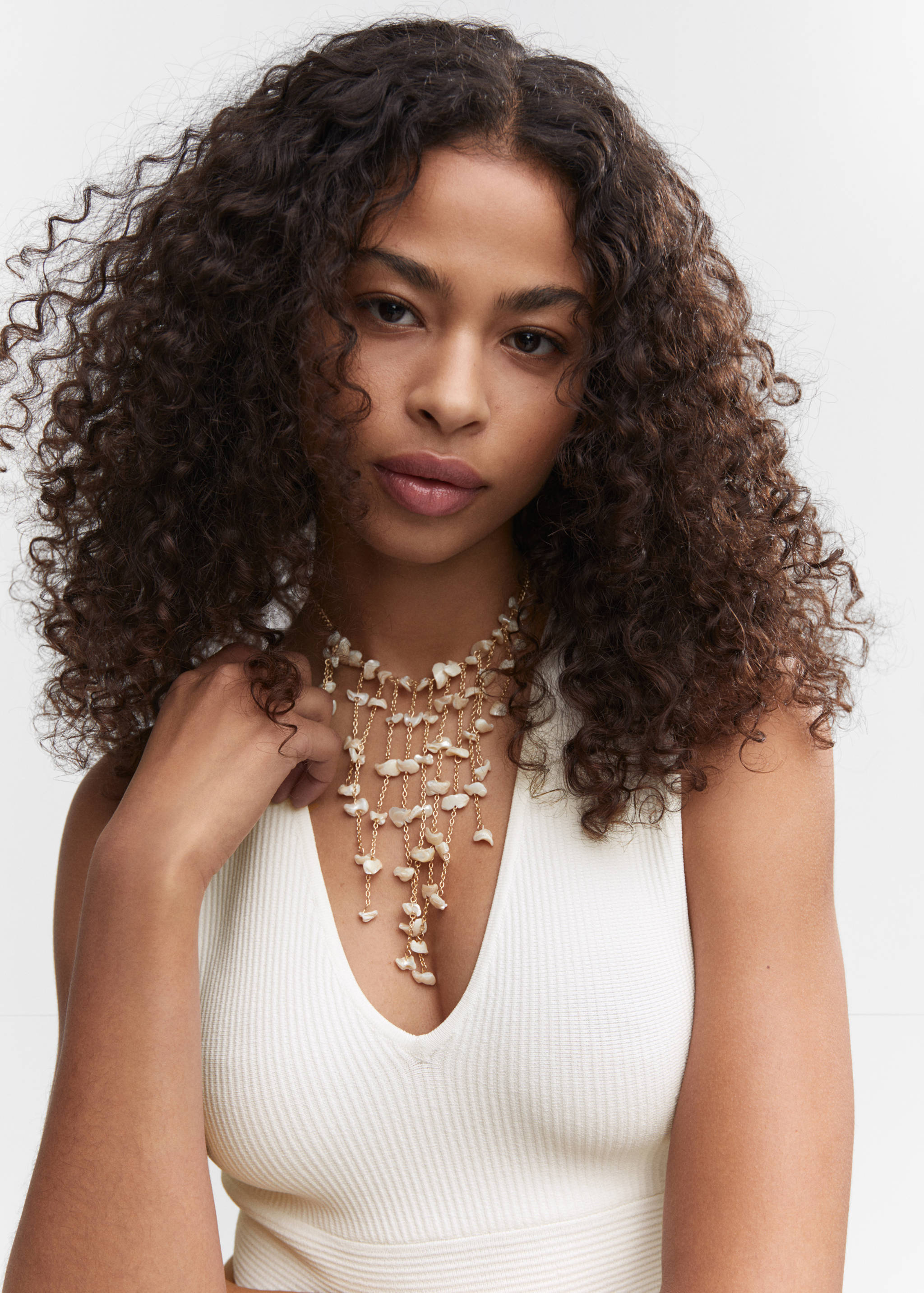 Top crop côtelé - Détail de l'article 1