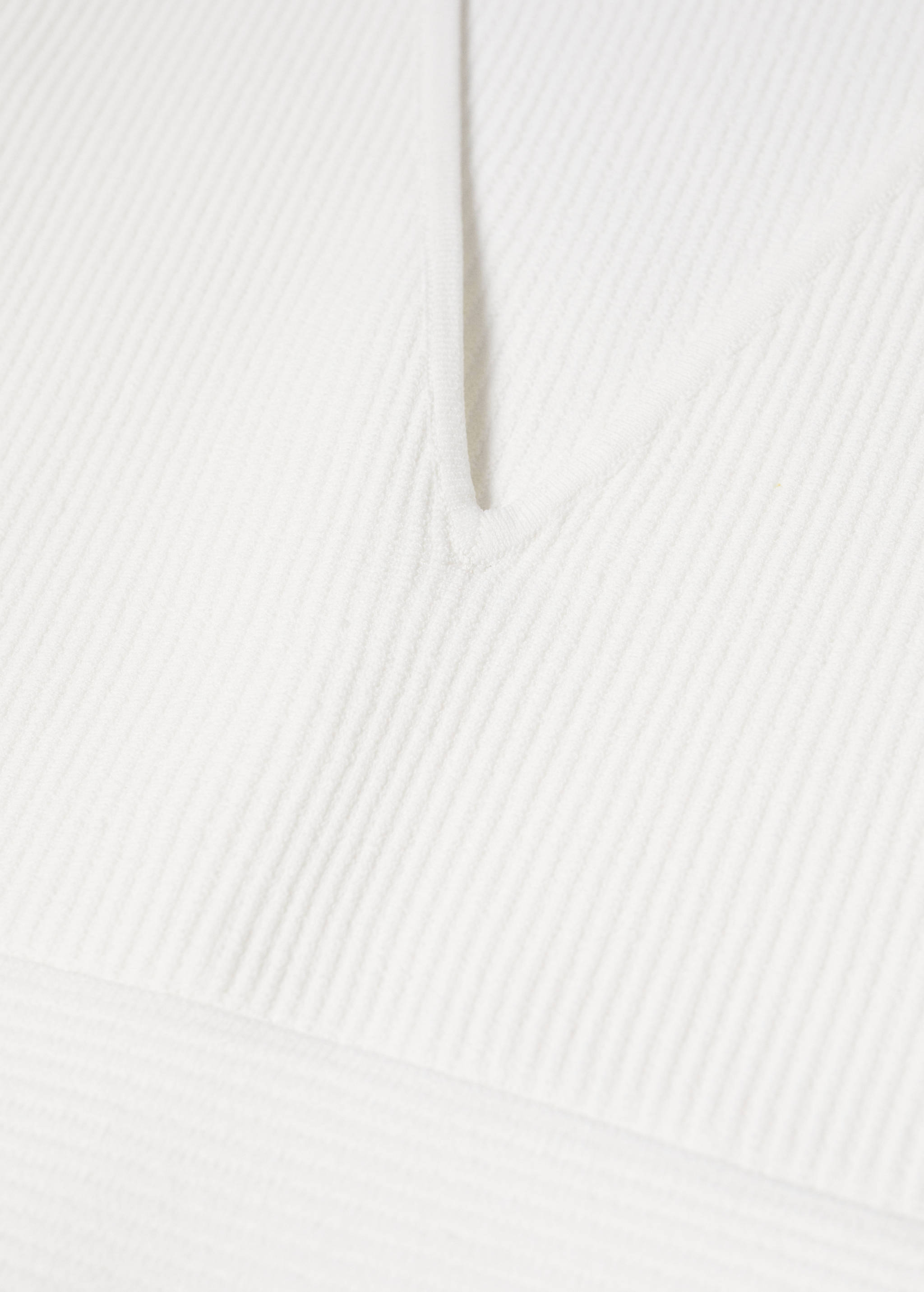 Top crop côtelé - Détail de l'article 8