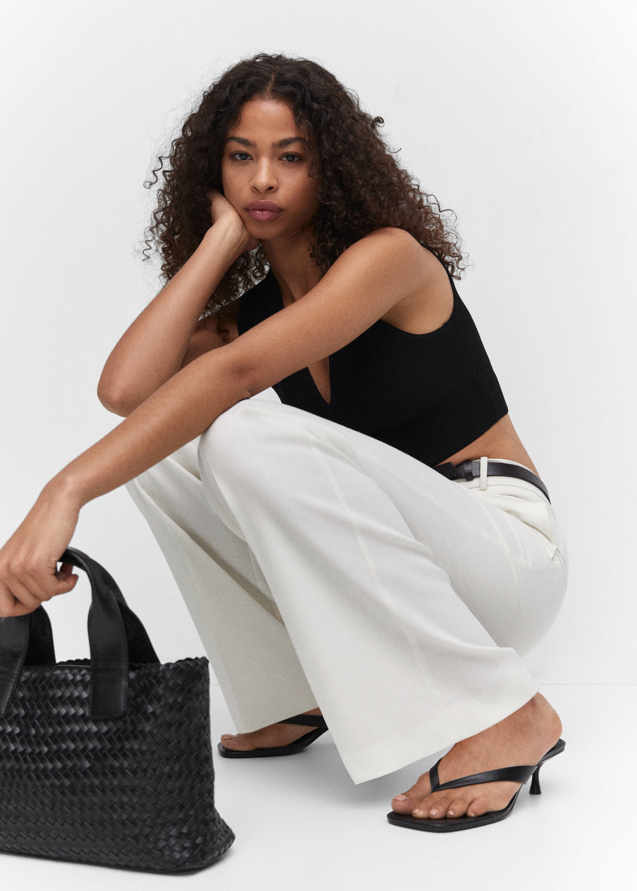 Top crop côtelé - Détail de l'article 2