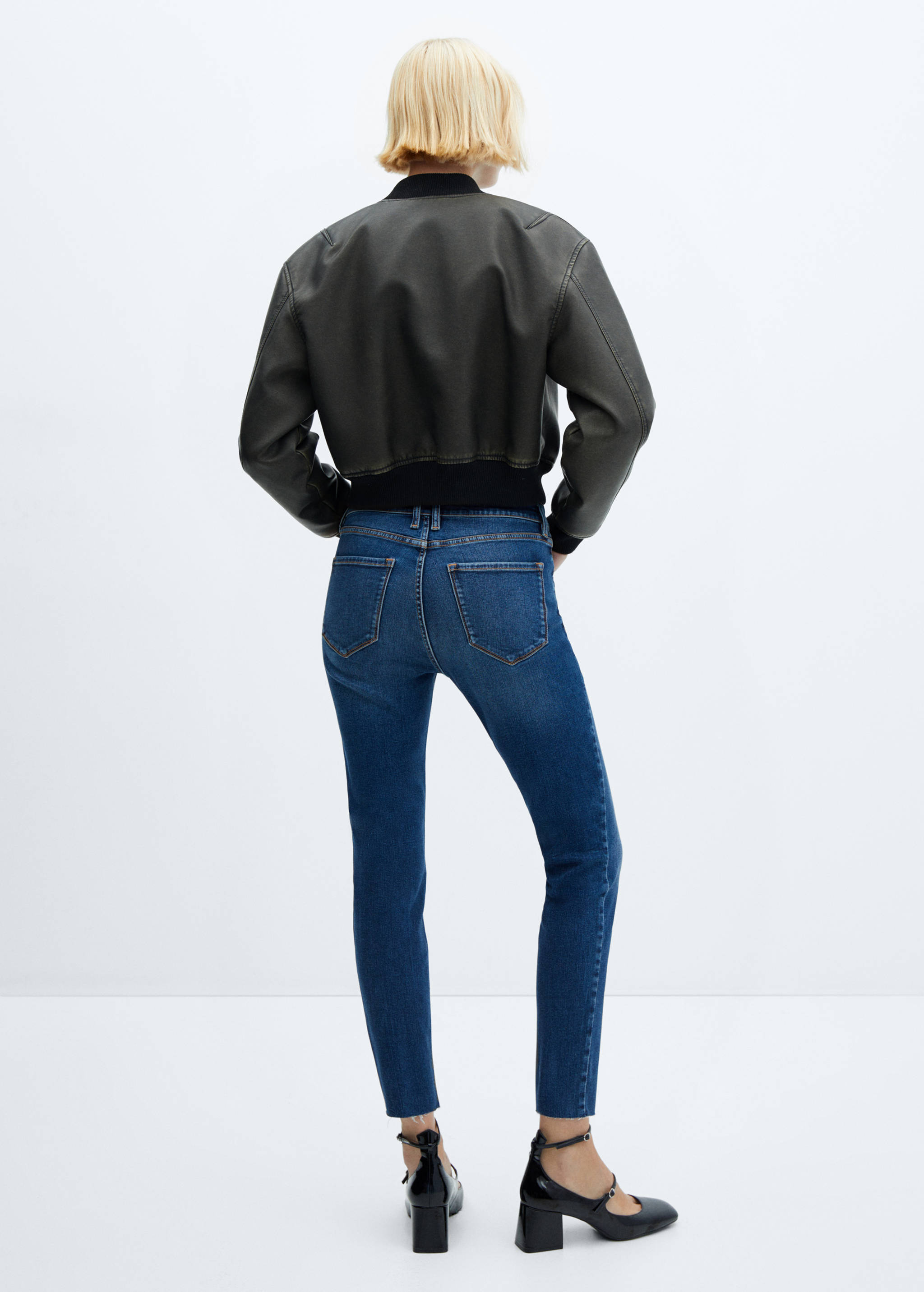 Skinny cropped jeans - Reverse of the article