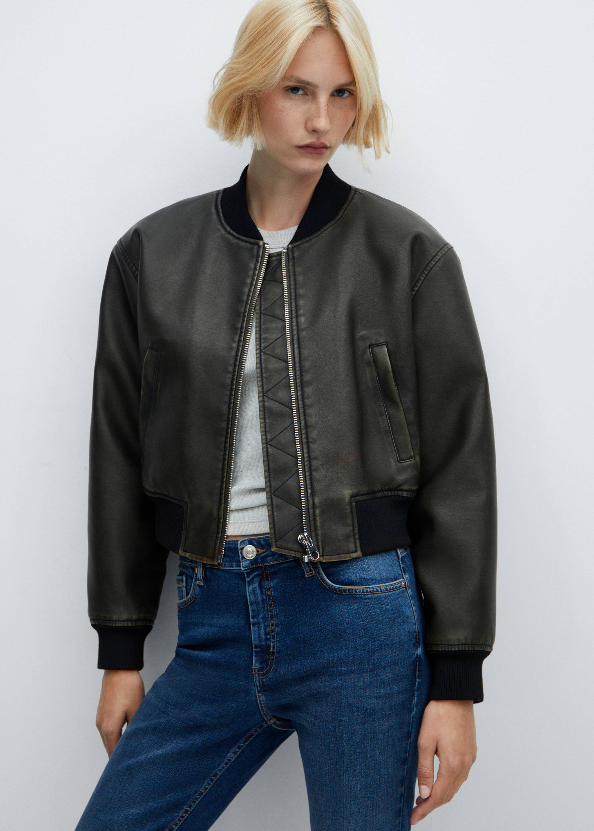 Skinny cropped jeans - Details of the article 2