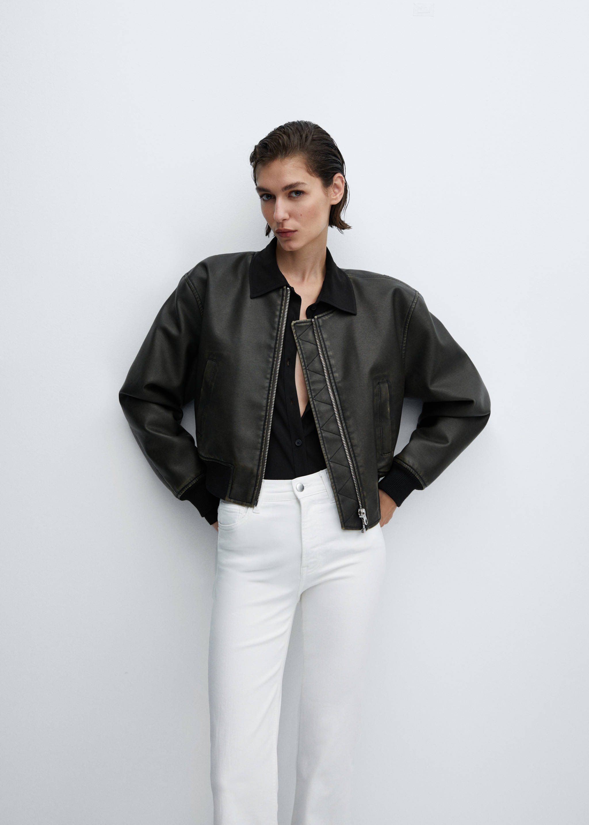 Jeans flare crop - Detalle del artículo 1