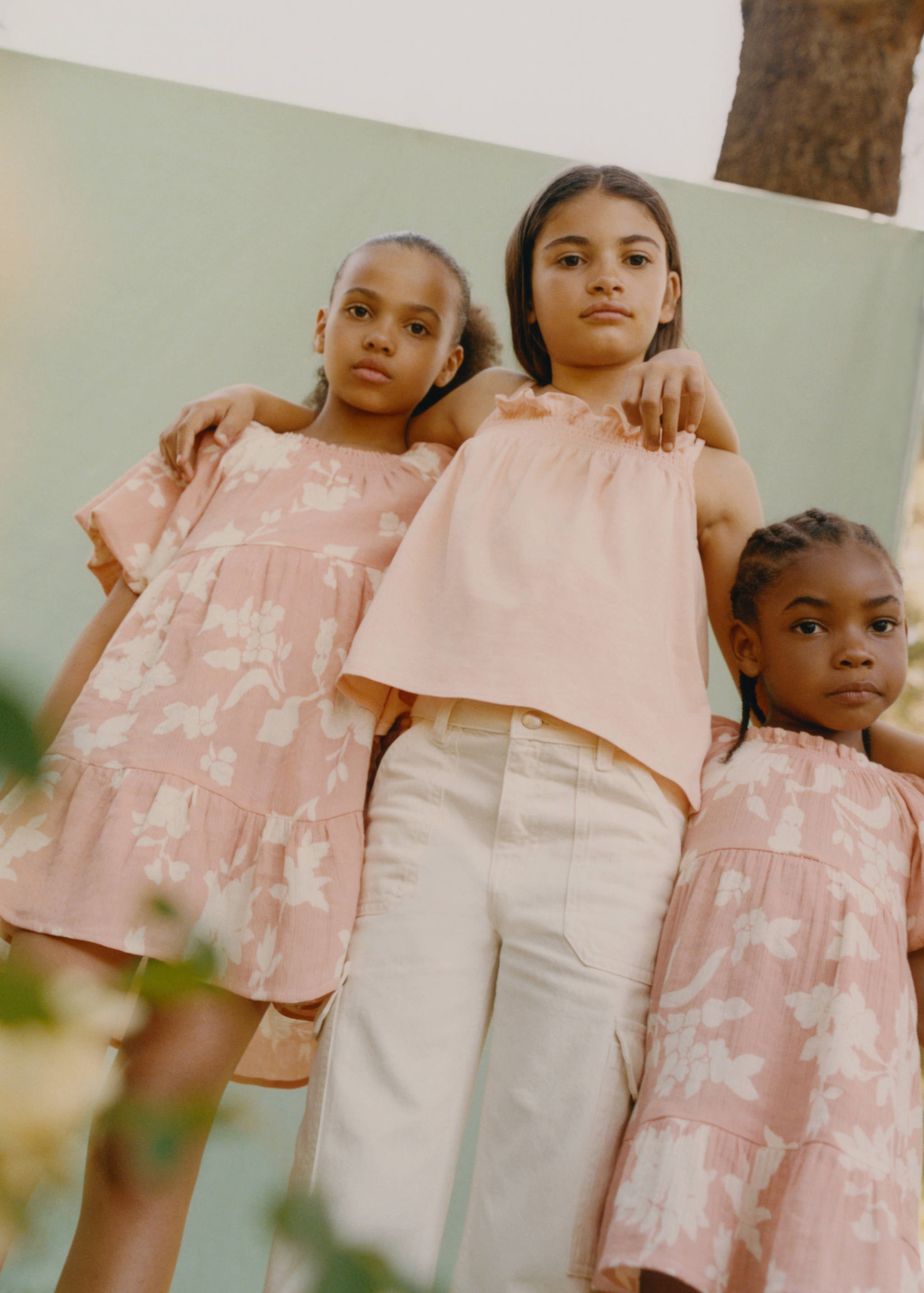 Pleated ruffle dress - General plane