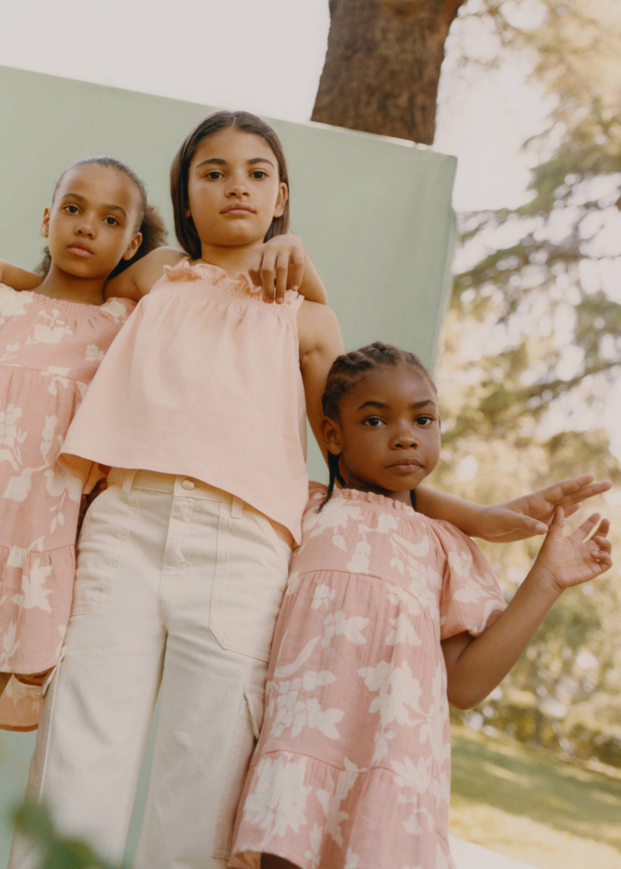 Pleated ruffle dress - General plane