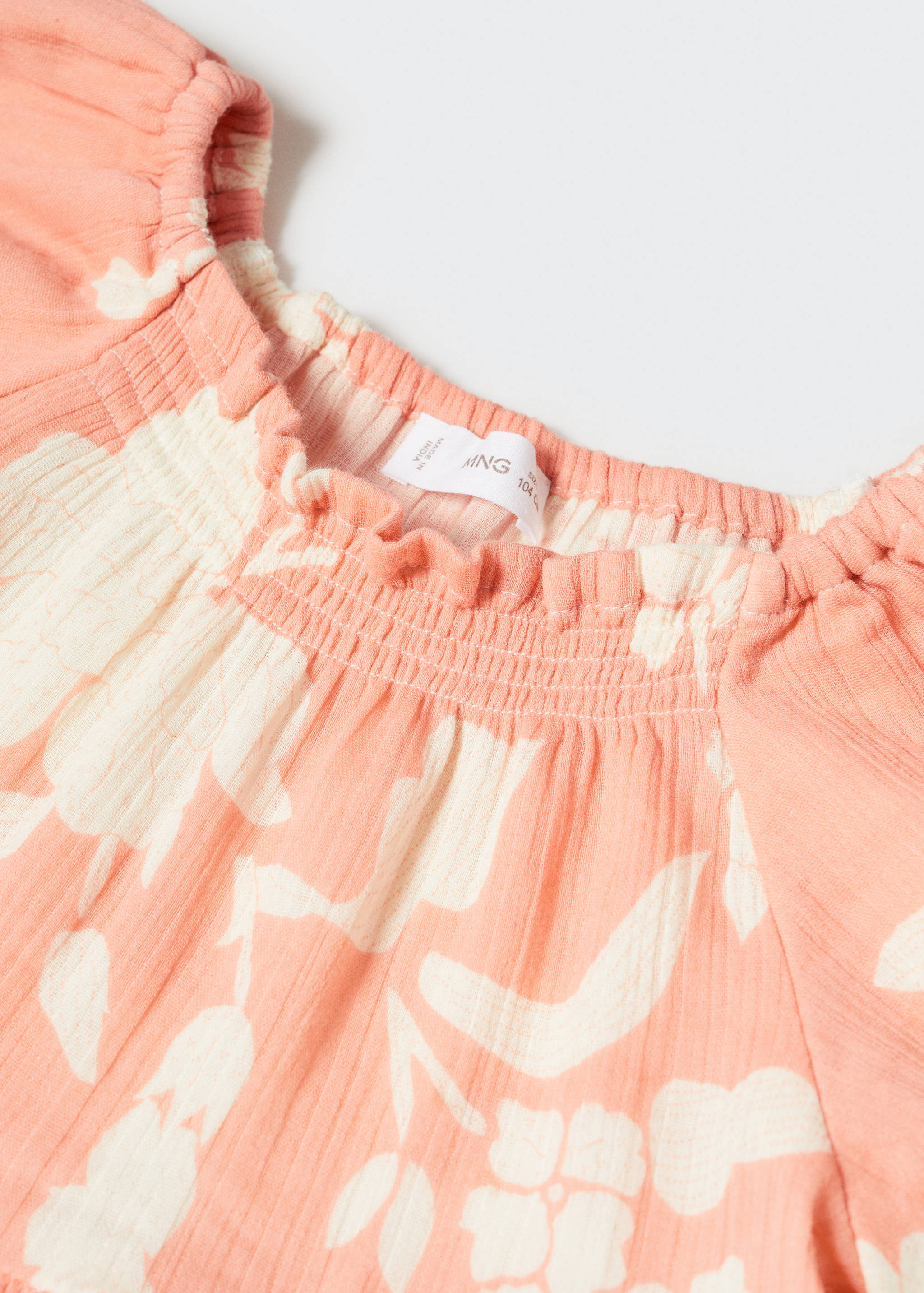 Pleated ruffle dress - Details of the article 0