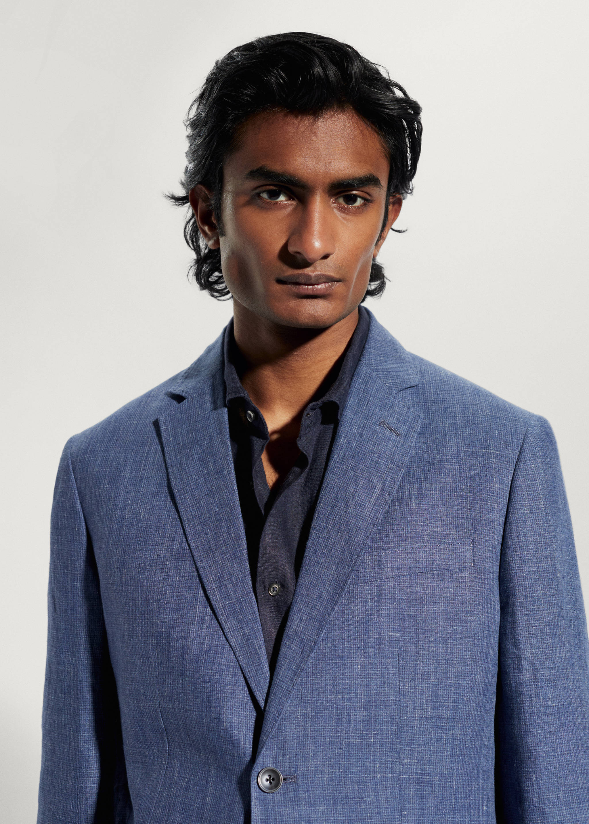 Veste costume 100 % lin - Détail de l'article 1