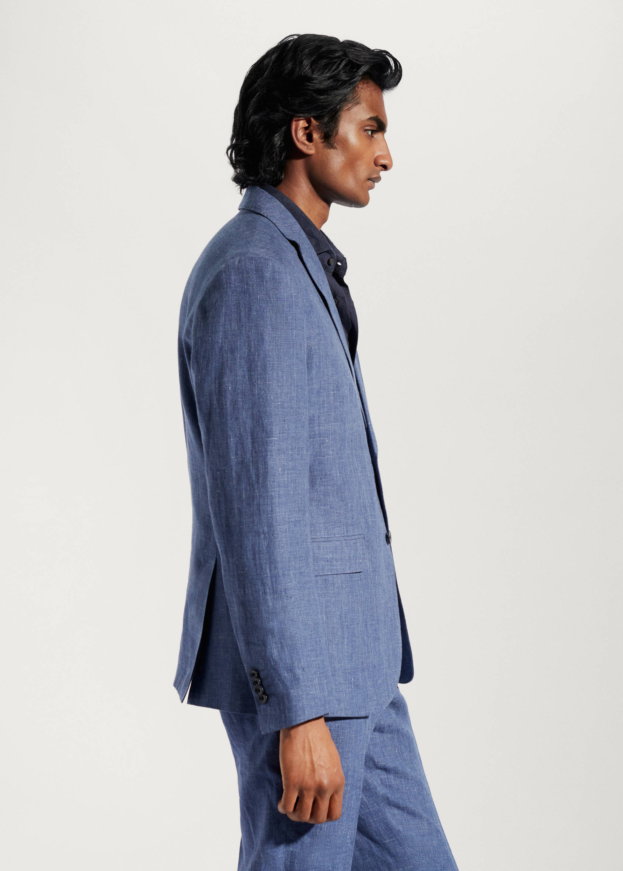 Veste costume 100 % lin - Détail de l'article 2