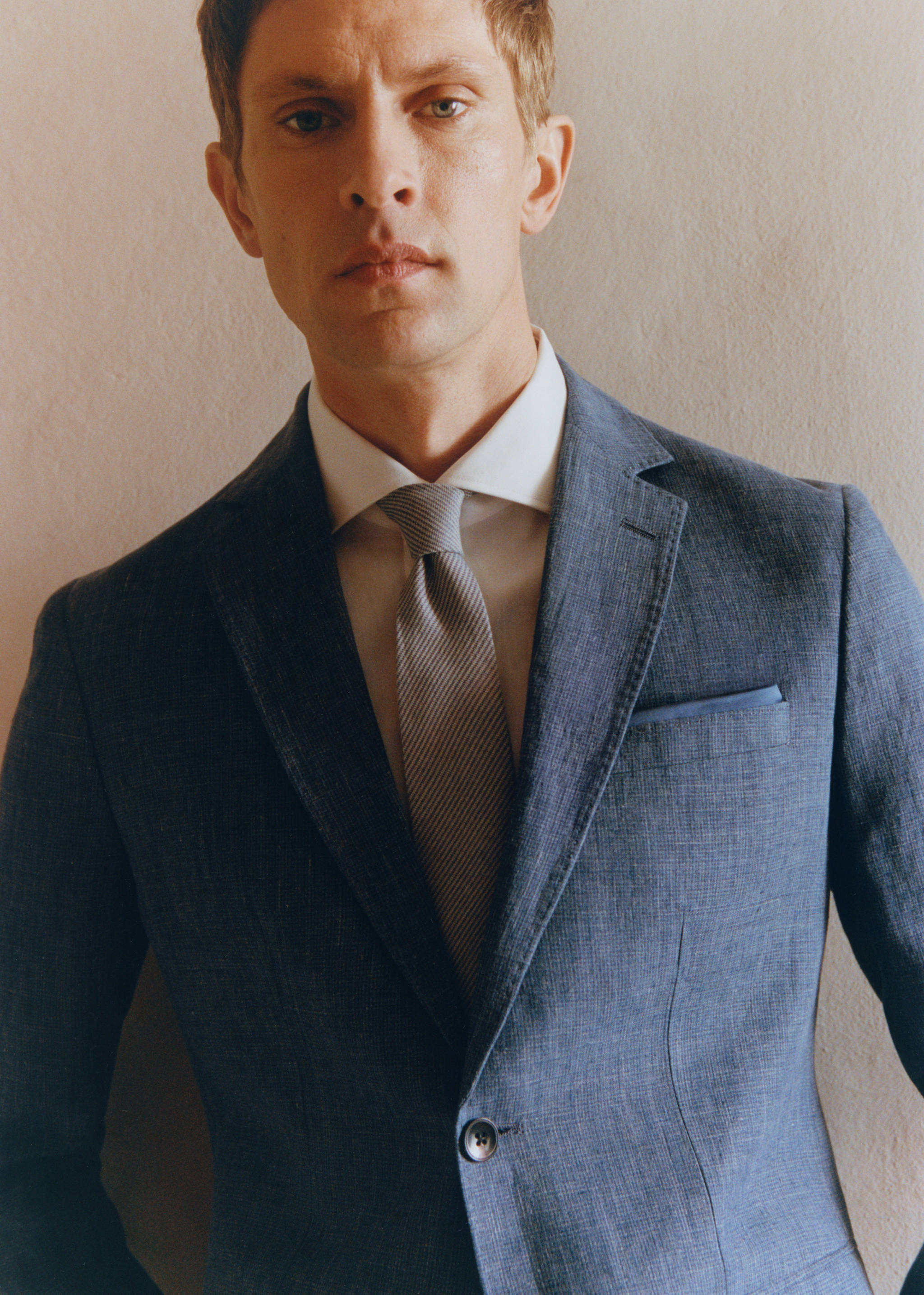 Veste costume 100 % lin - Détail de l'article 5