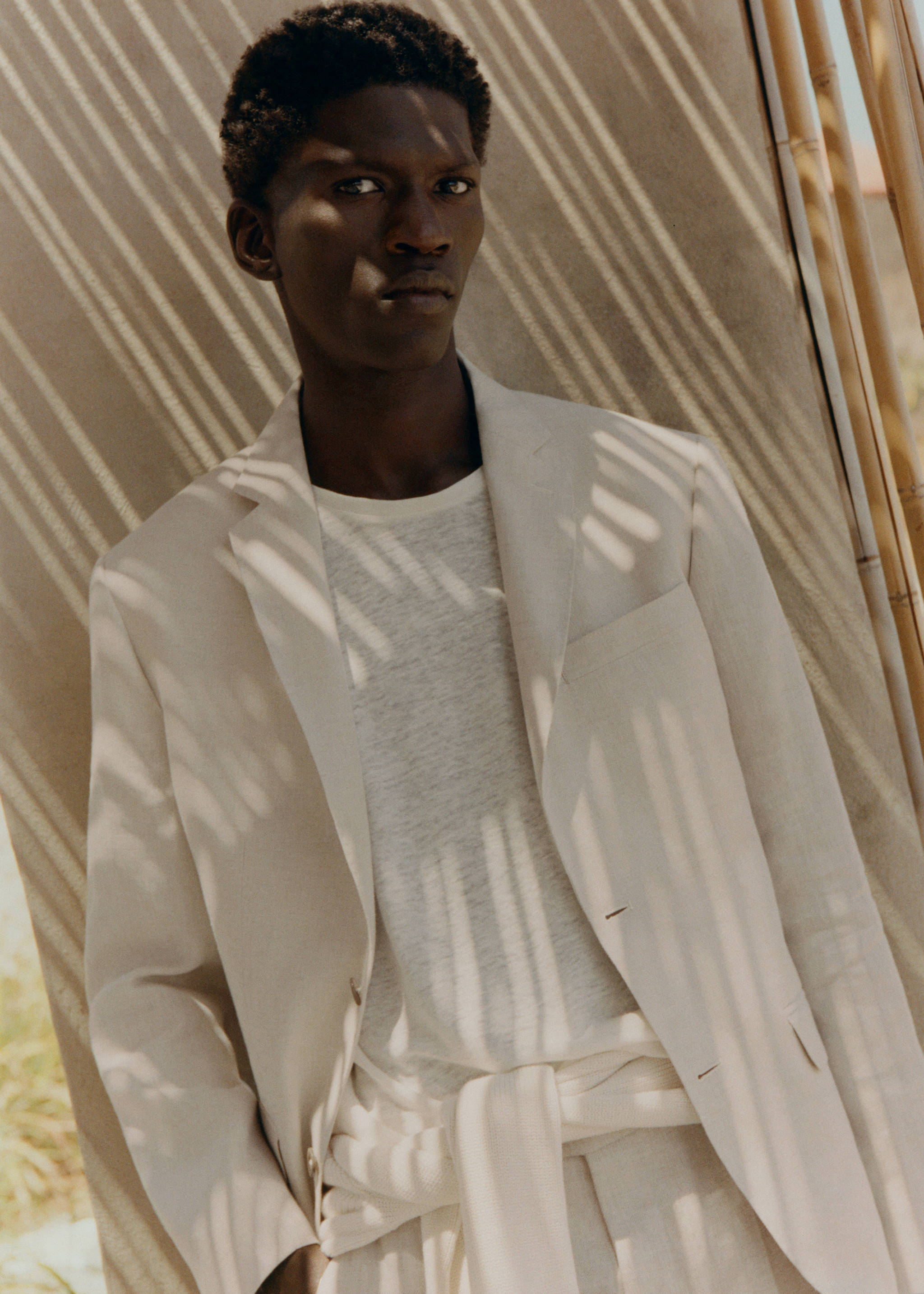 Veste costume 100 % lin - Détail de l'article 5