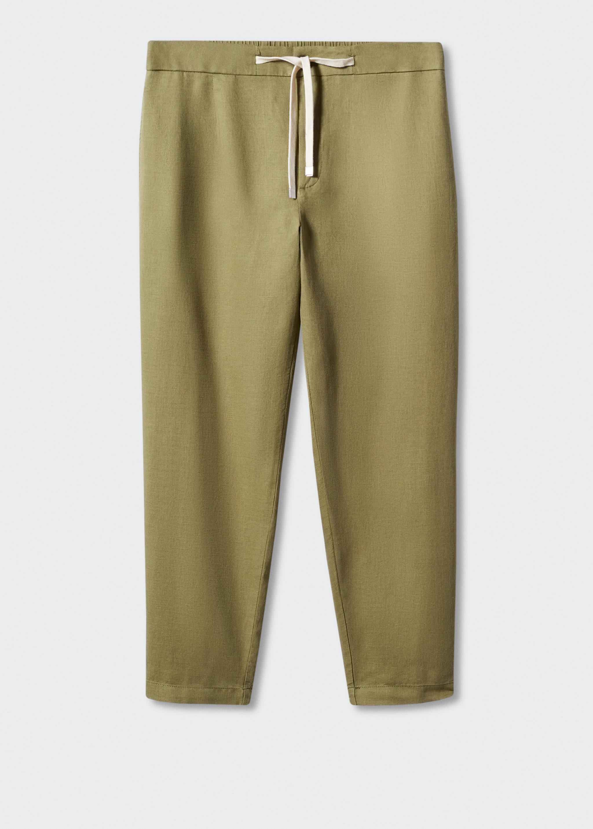 Pantalon slim fit lin cordon - Article sans modèle