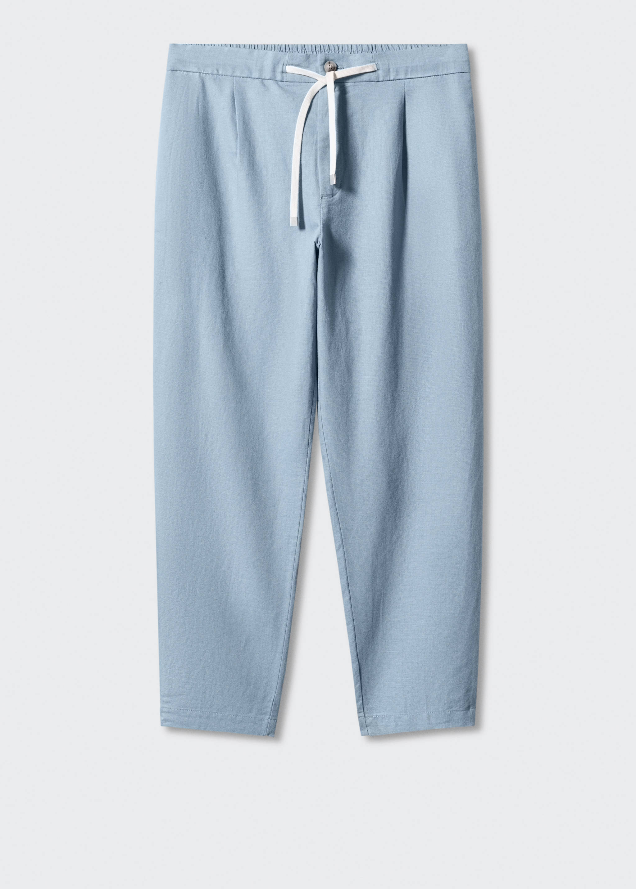 Pantalon slim fit lin cordon - Article sans modèle