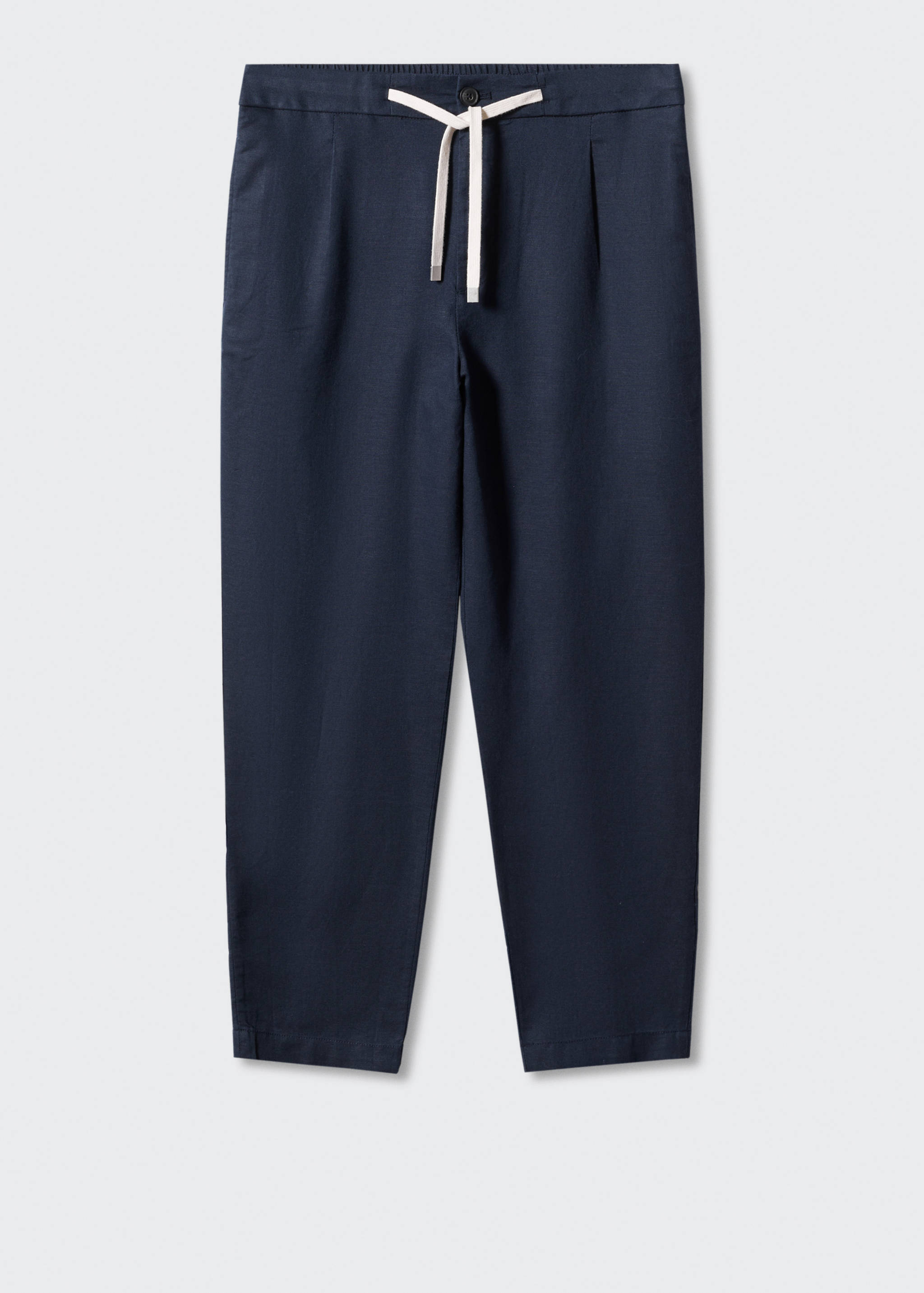 Pantalon slim fit lin cordon - Article sans modèle