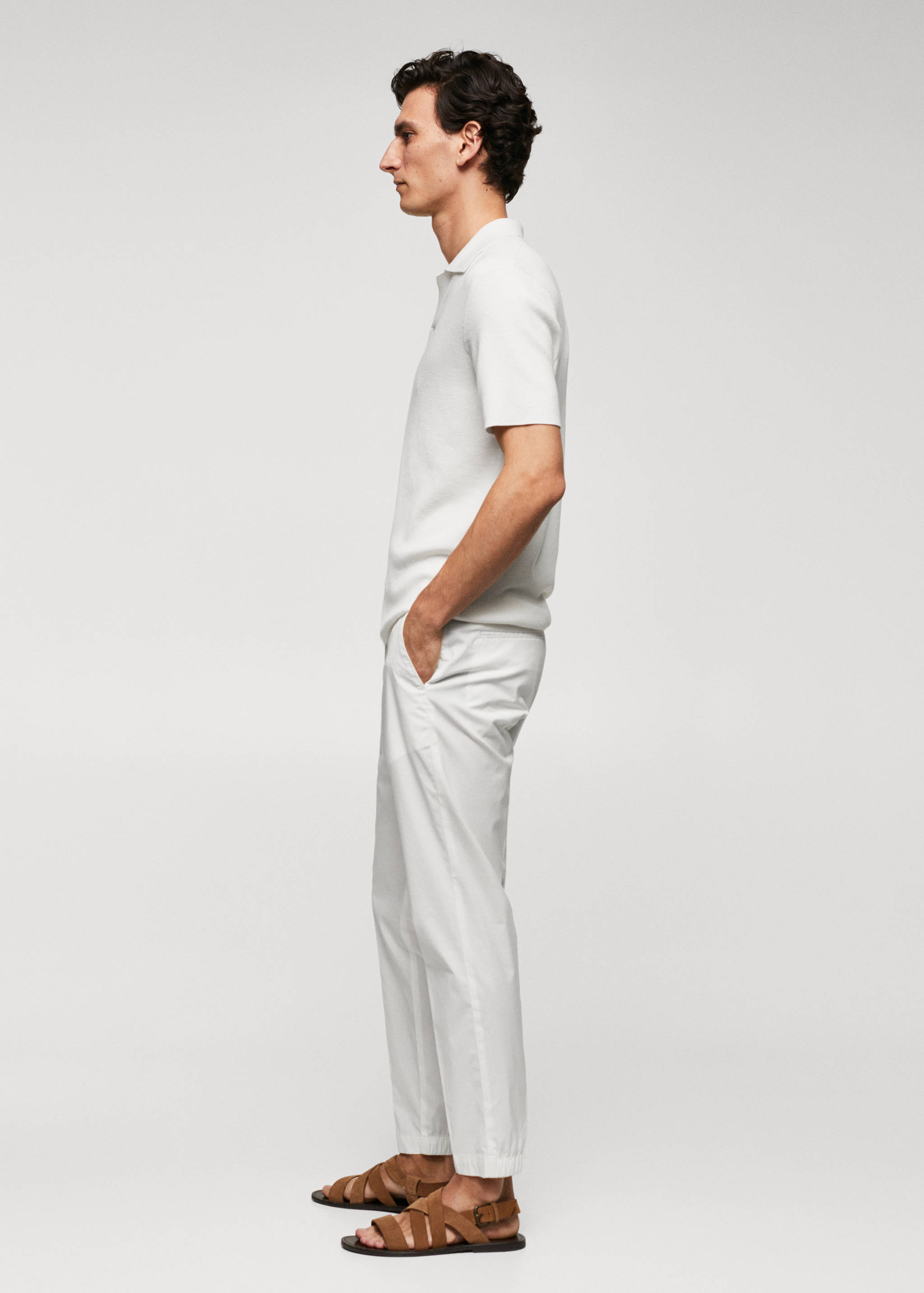 Pantalon slim fit coton - Détail de l'article 2