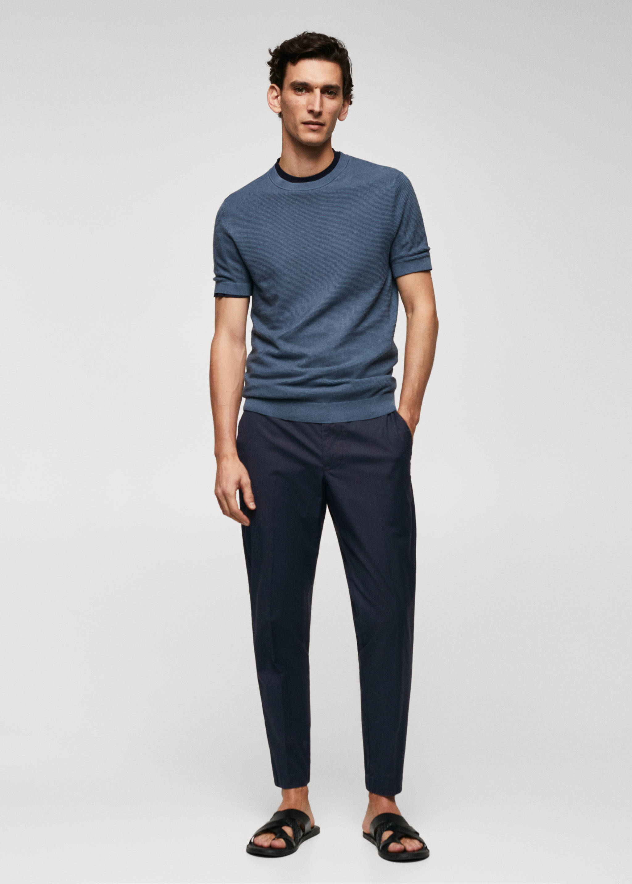 Pantalon slim fit coton - Plan général