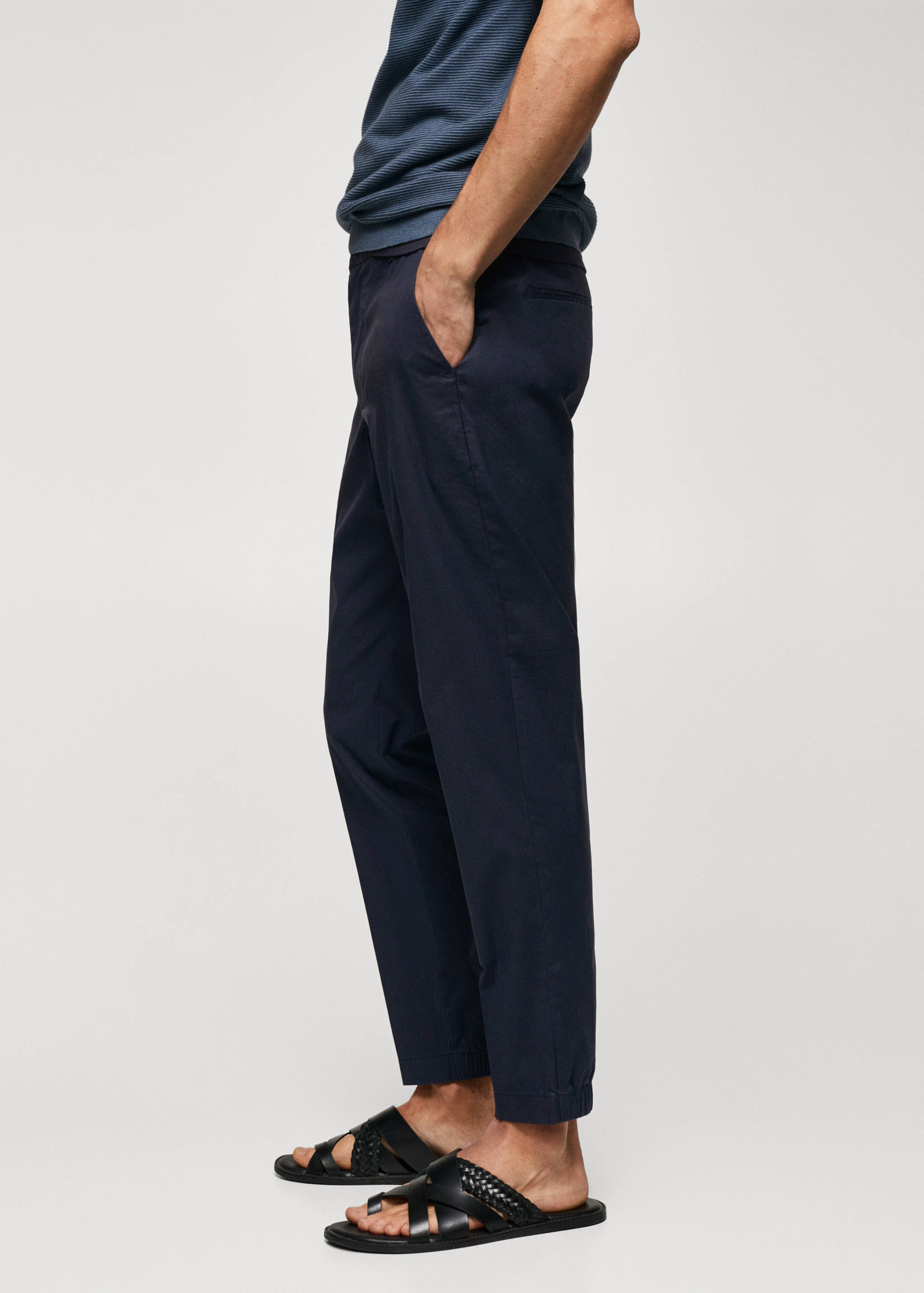 Pantalon slim fit coton - Détail de l'article 2