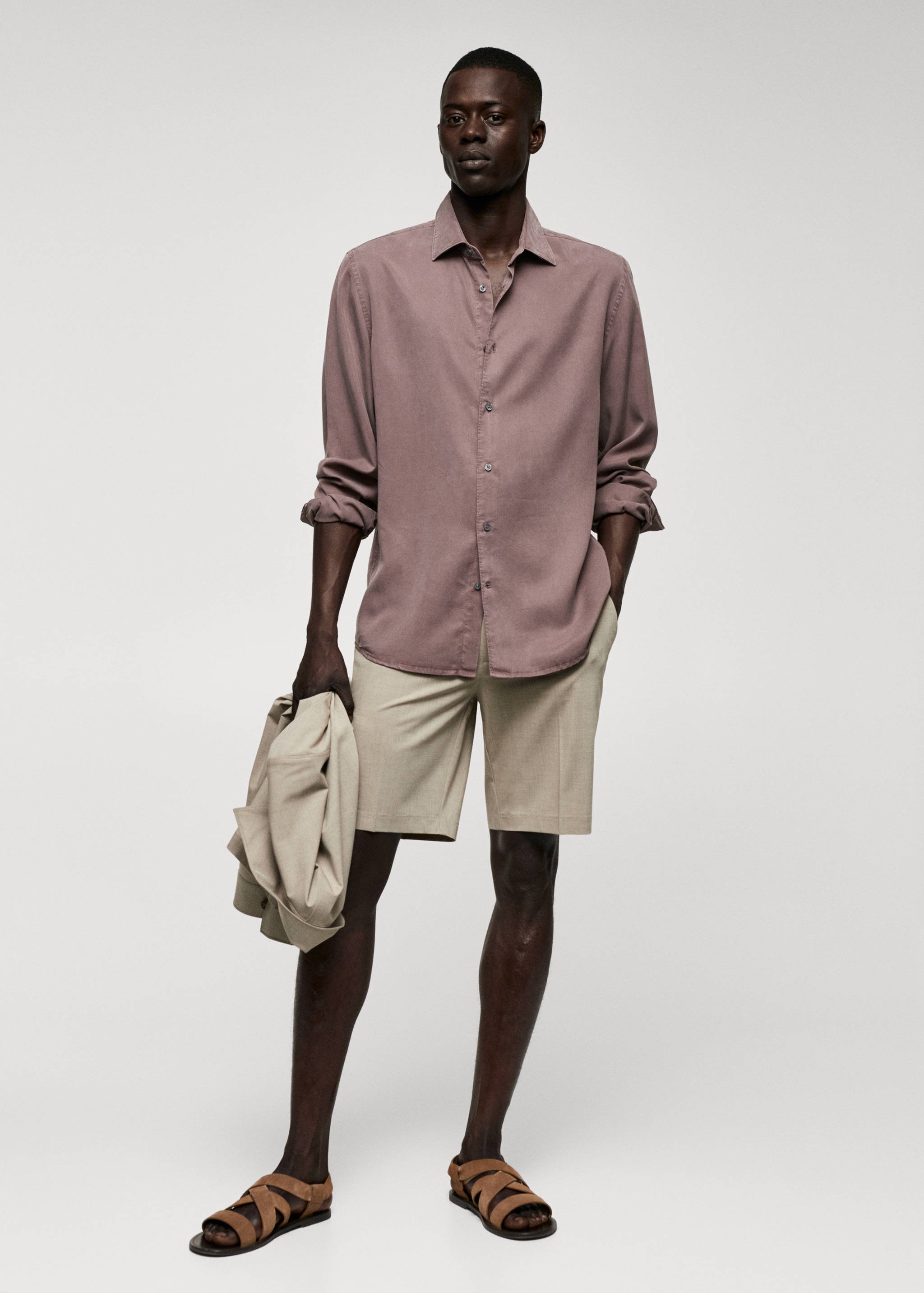 Chemise fluide Lyocell - Plan général