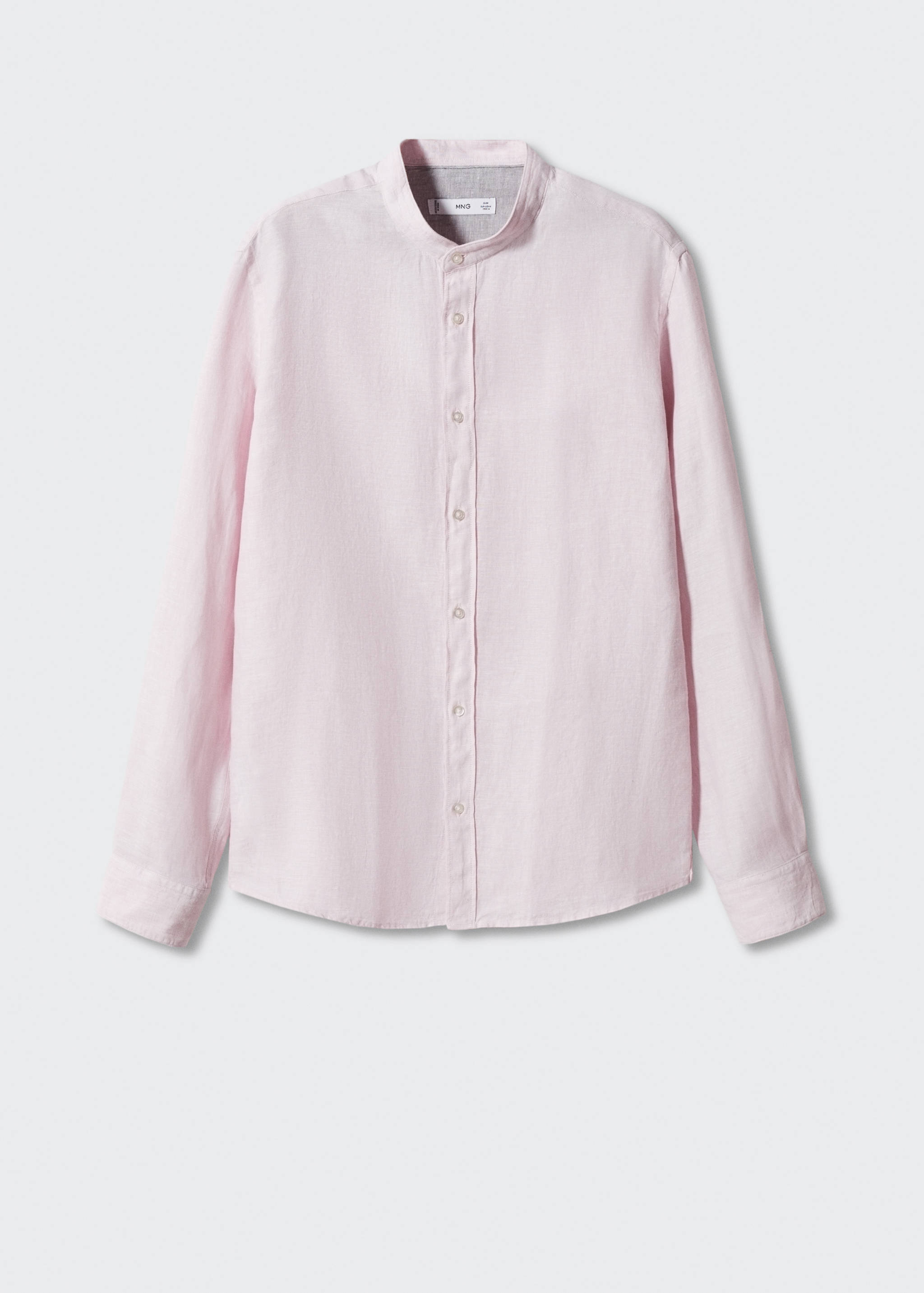 Camisa 100% lino cuello mao - Artículo sin modelo