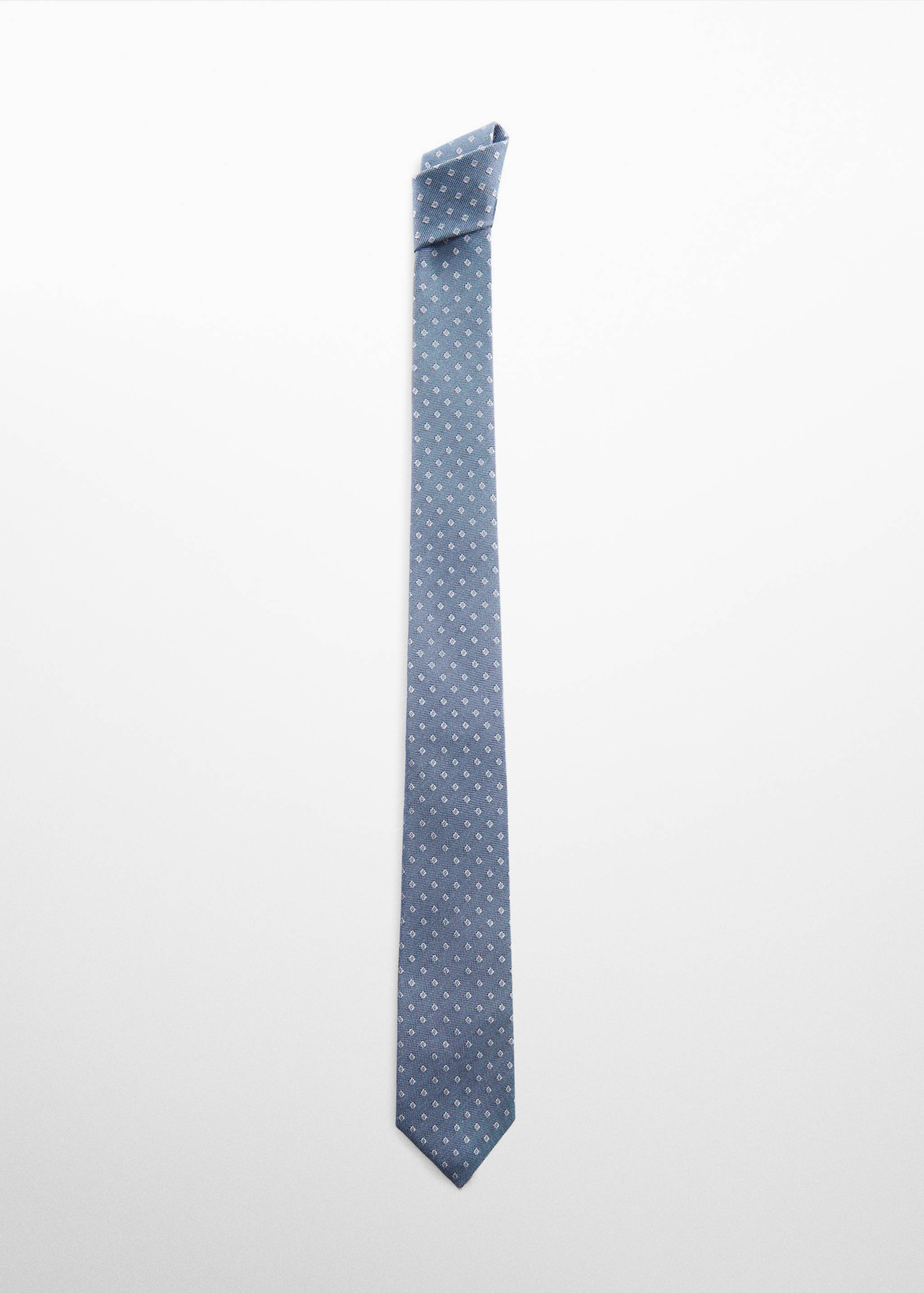 Cravate coton micro-carreaux - Article sans modèle