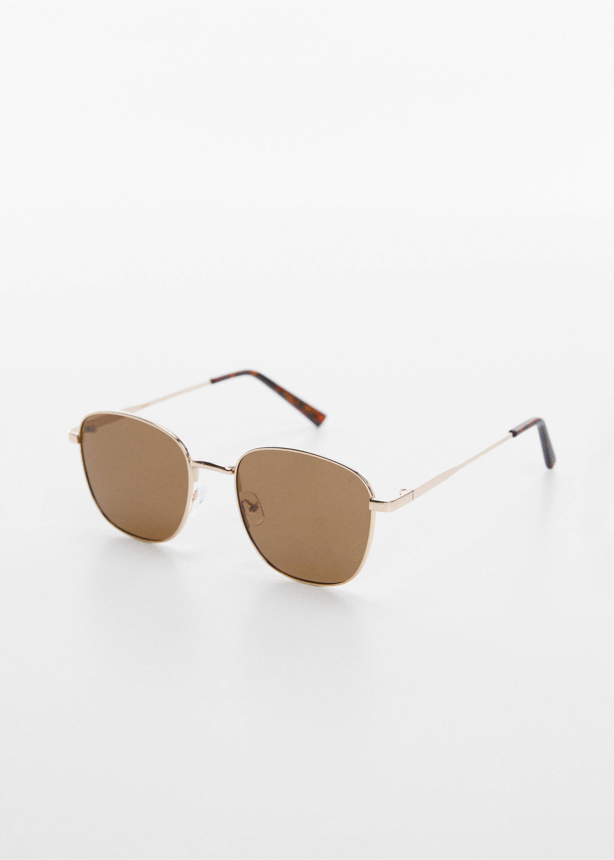 Gafas sol polarizadas - Plano medio, Oro. Ref: 57040655-00.