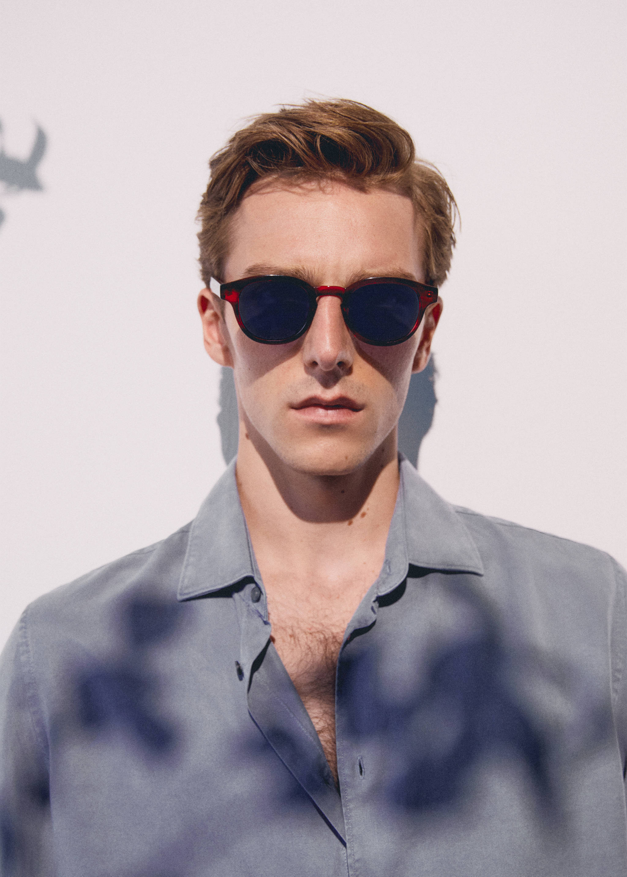 Rounded frame sunglasses - Details of the article 4