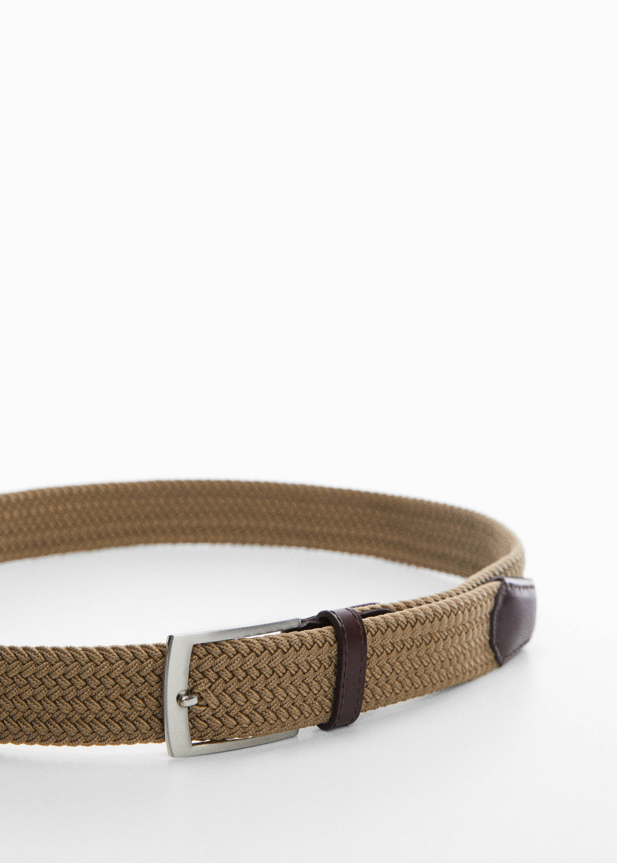 Ceinture tressée élastique - Plan moyen