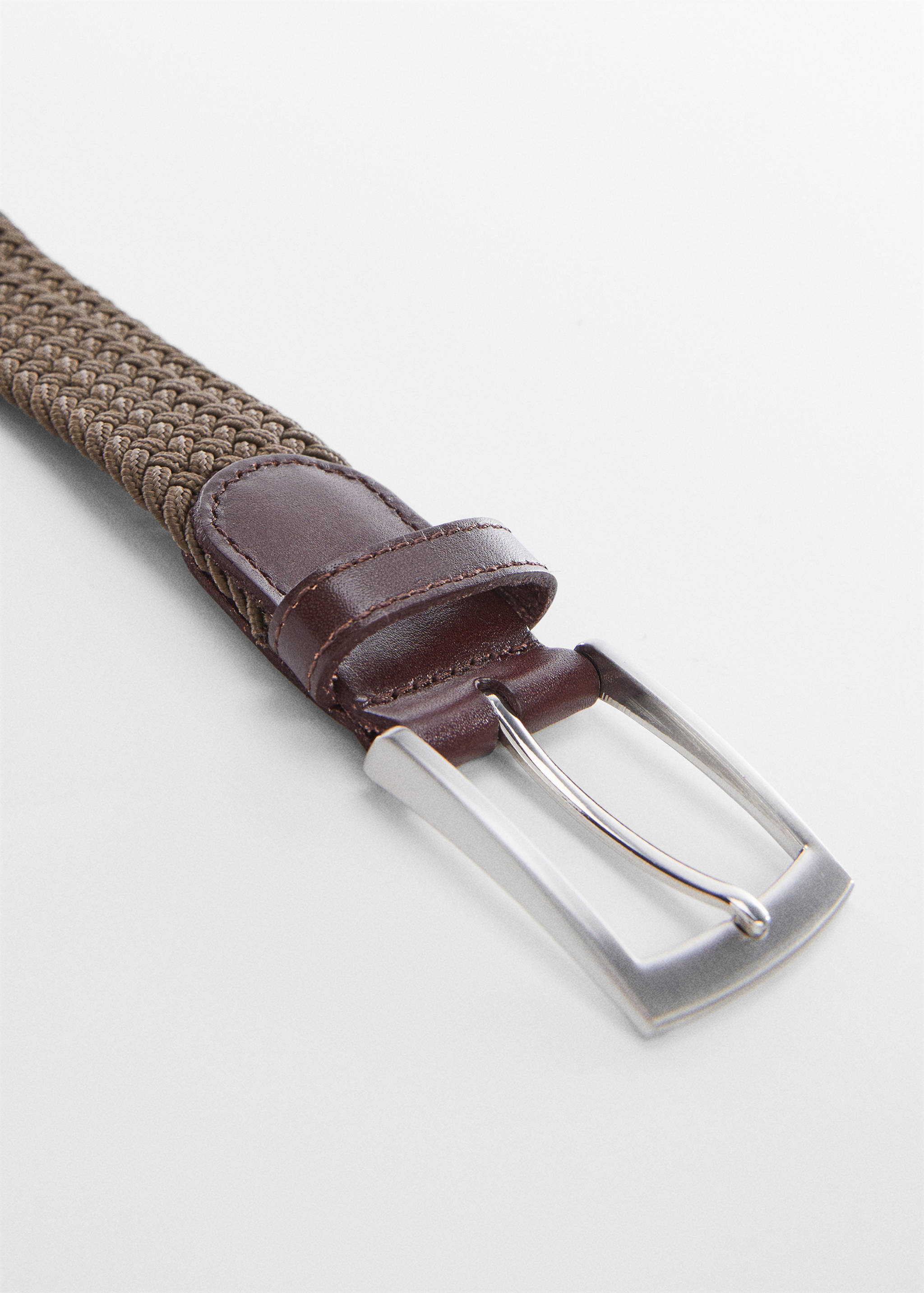 Ceinture tressée élastique - Plan moyen