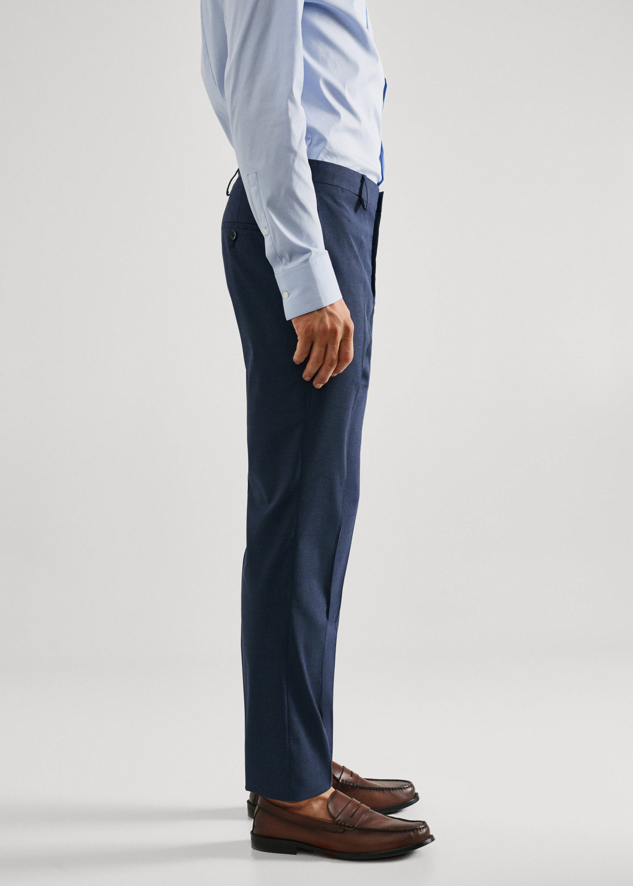 Pantalon costume imprimé super slim-fit - Détail de l'article 2