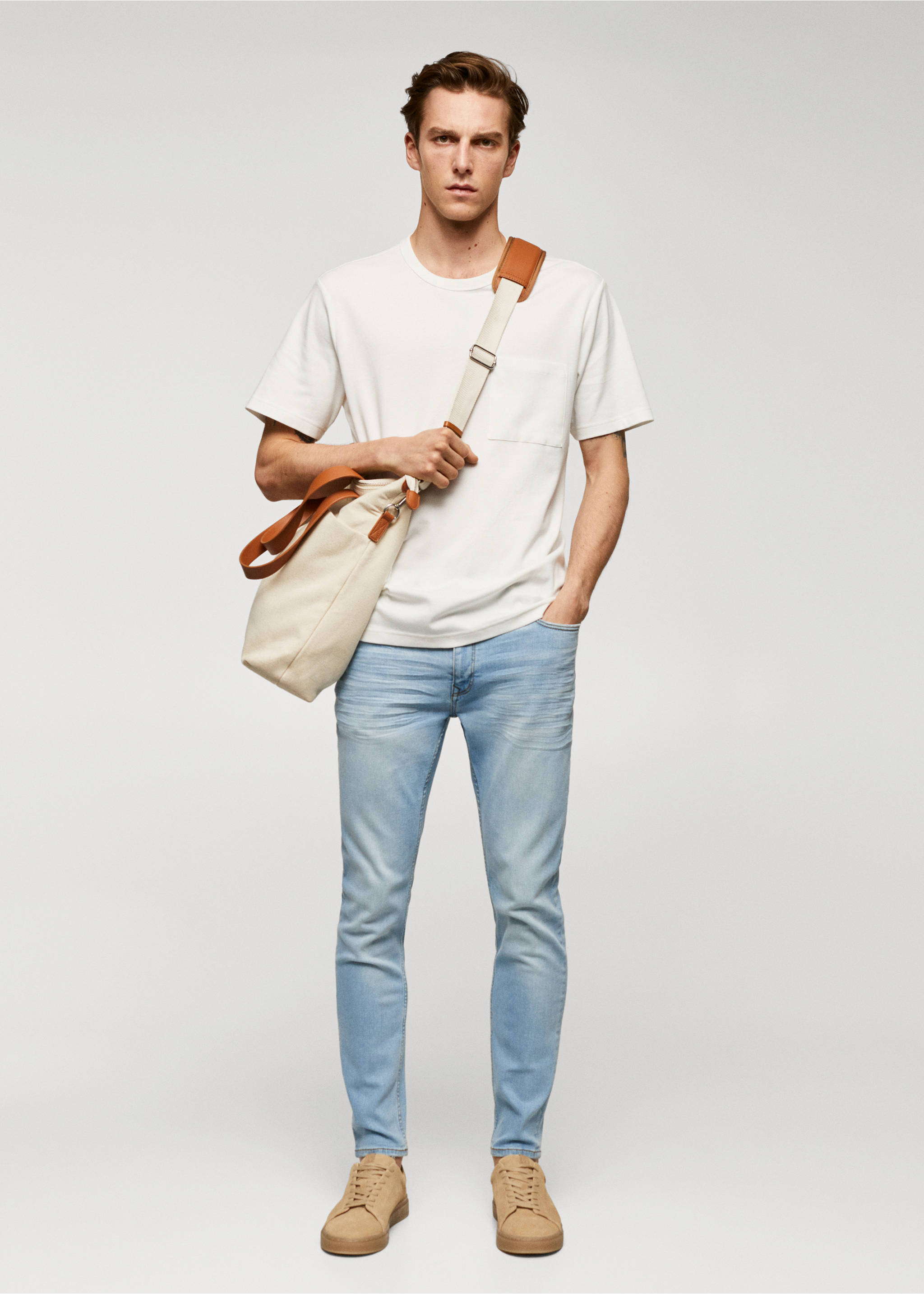 Jeans Jude skinny fit - Plano general, Azul claro. Ref: 57040683-00.