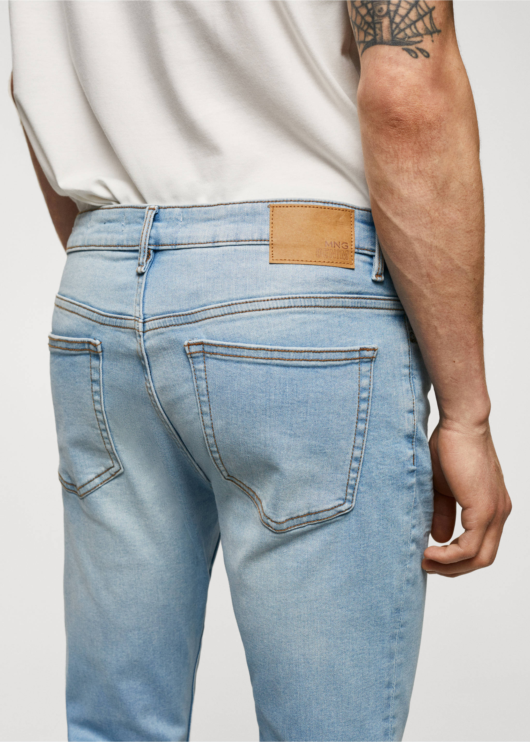 Jeans Jude skinny fit - Detalle del artículo 3, Azul claro. Ref: 57040683-00.