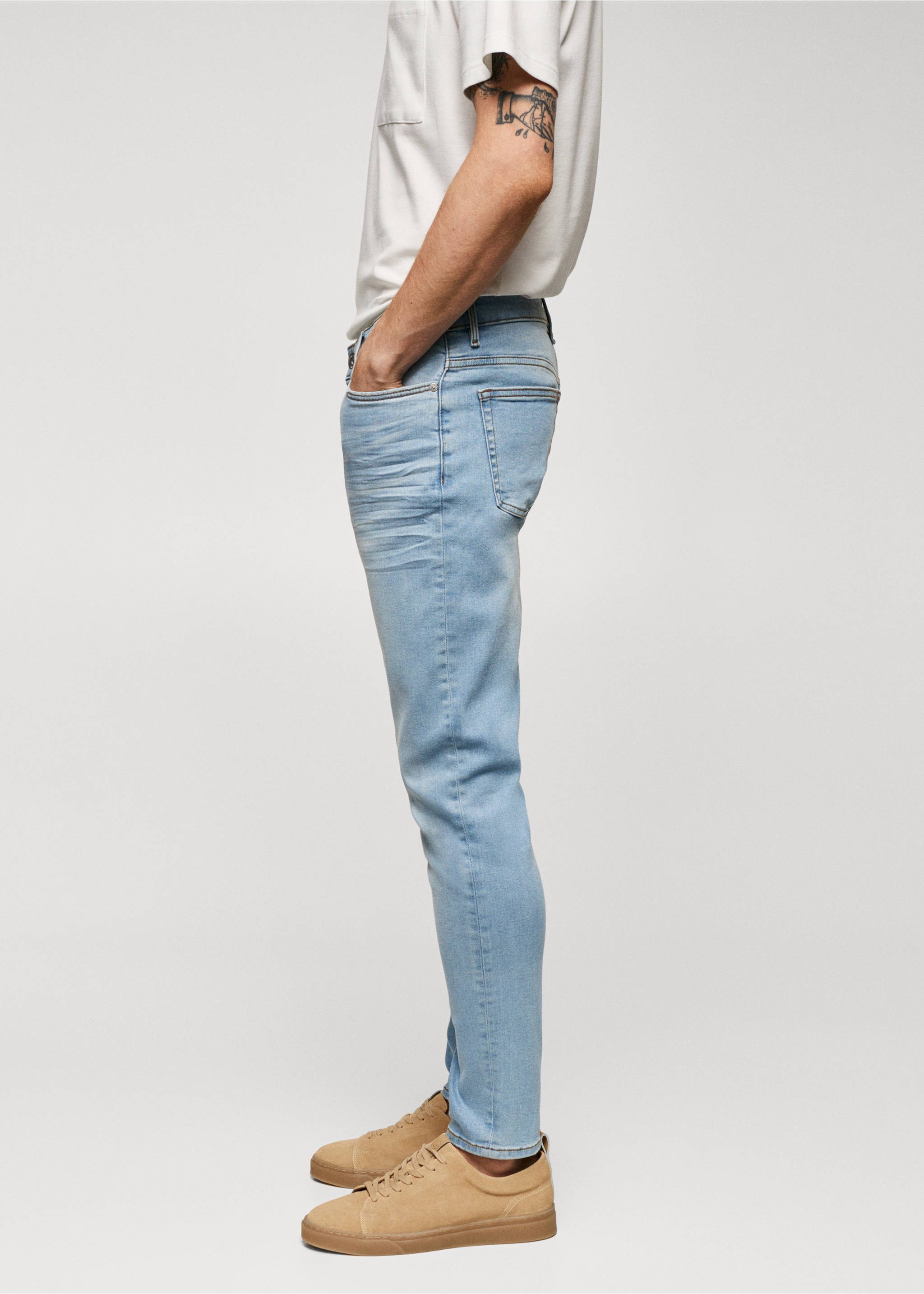 Jeans Jude skinny fit - Detalle del artículo 2, Azul claro. Ref: 57040683-00.