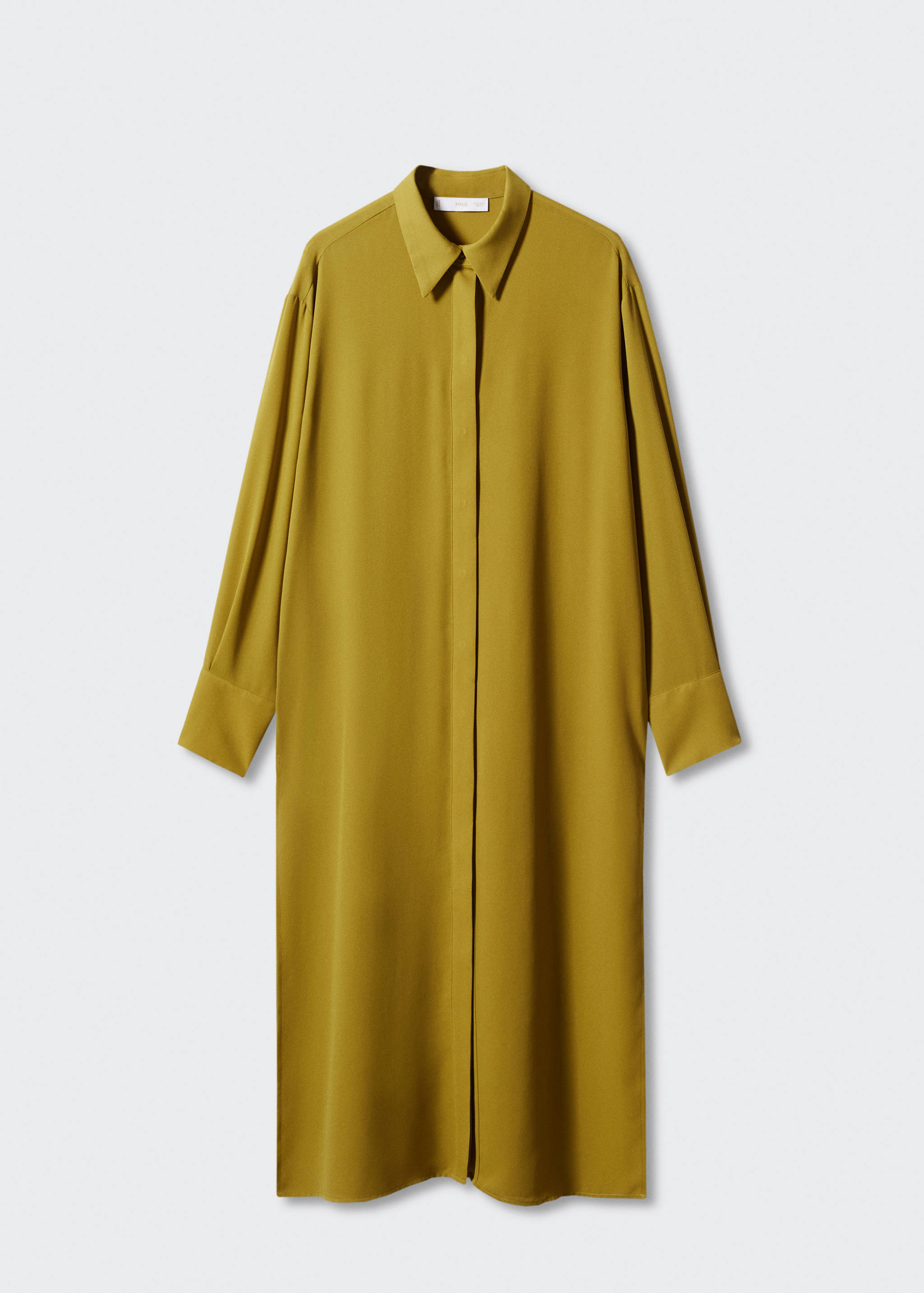 Hemdblusenkleid mit Schlitzen - Artikel ohne Model