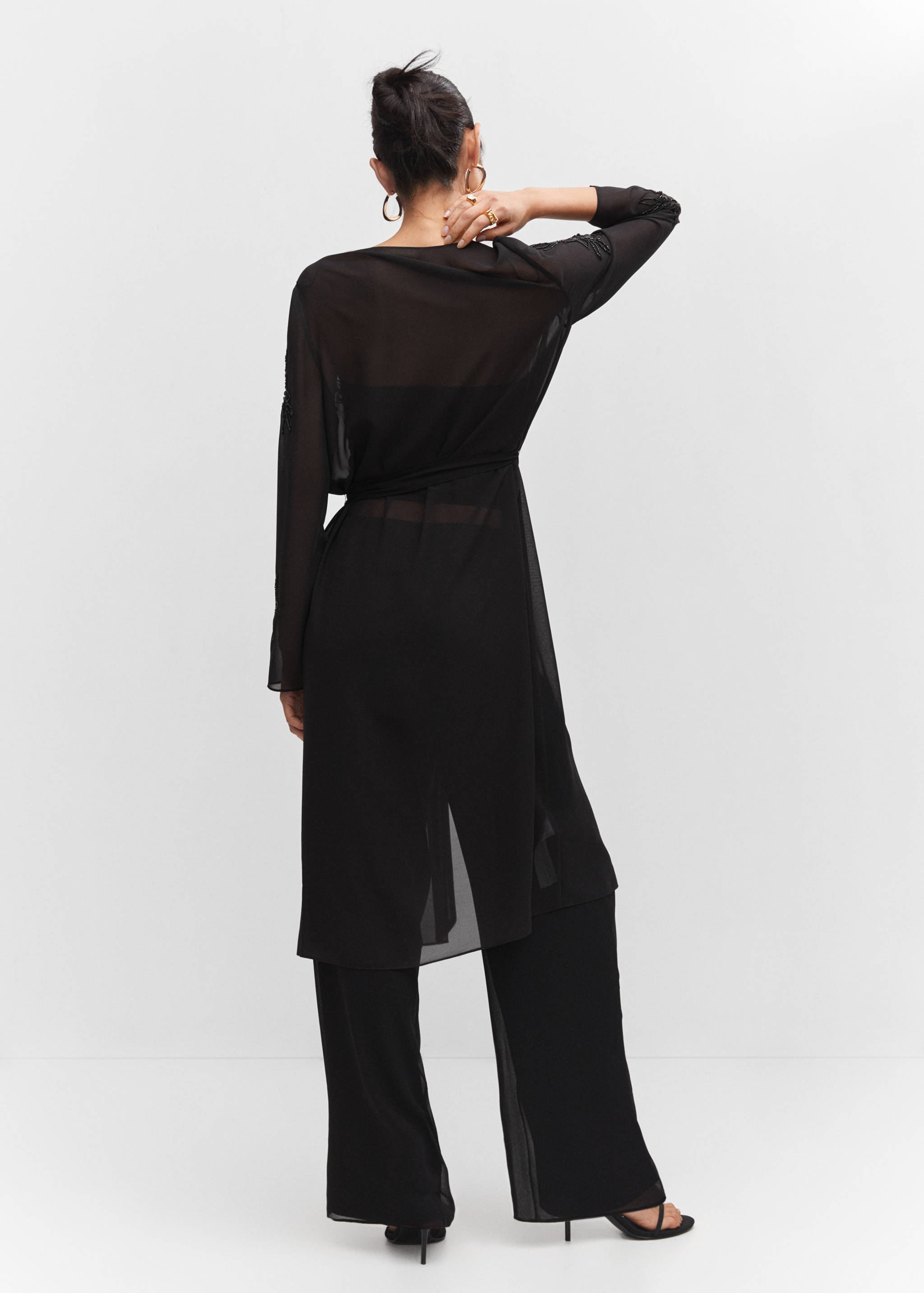 Caftán detalle abalorios - Reverso del artículo