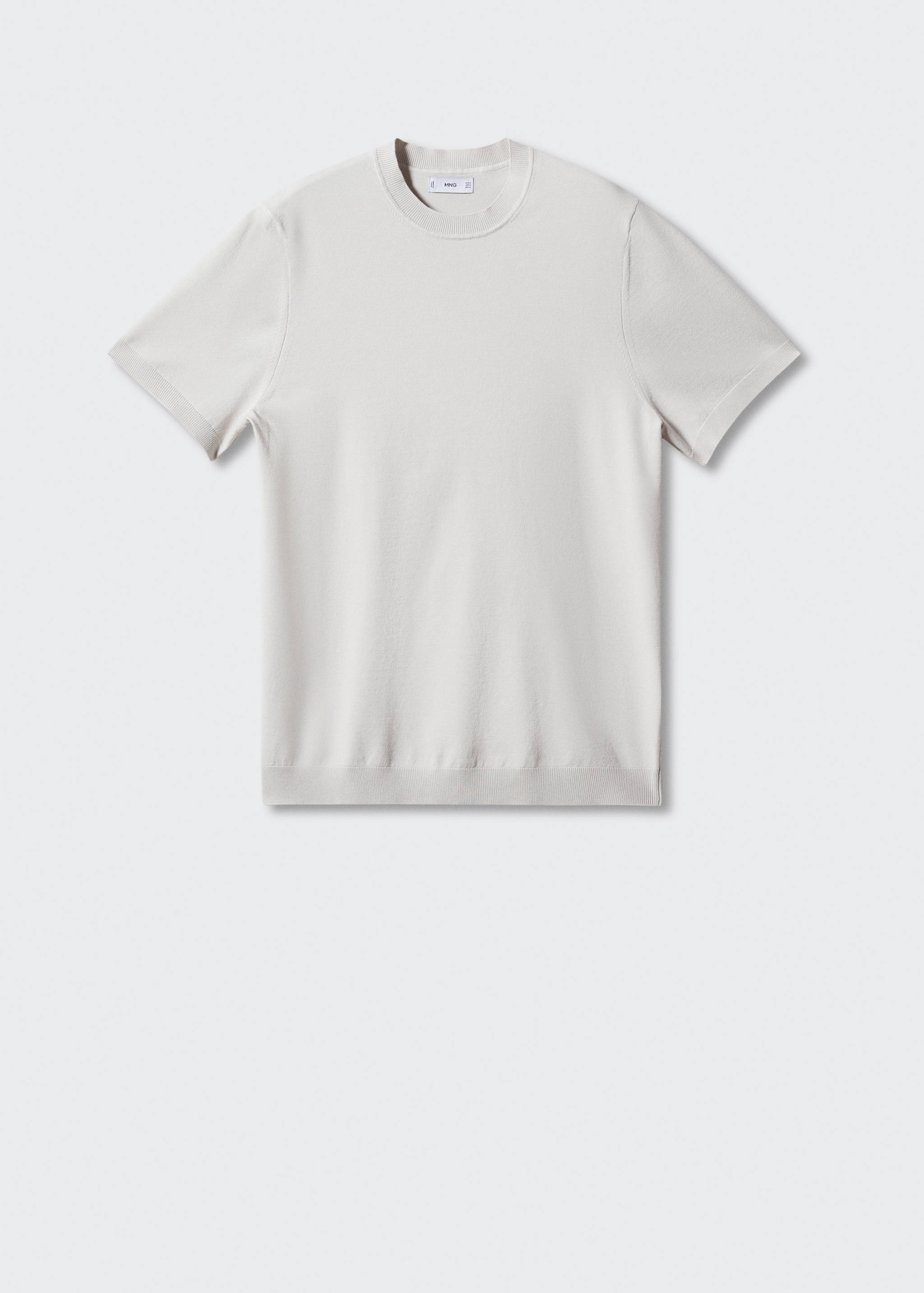 Fine-knit T-shirt - Article without model