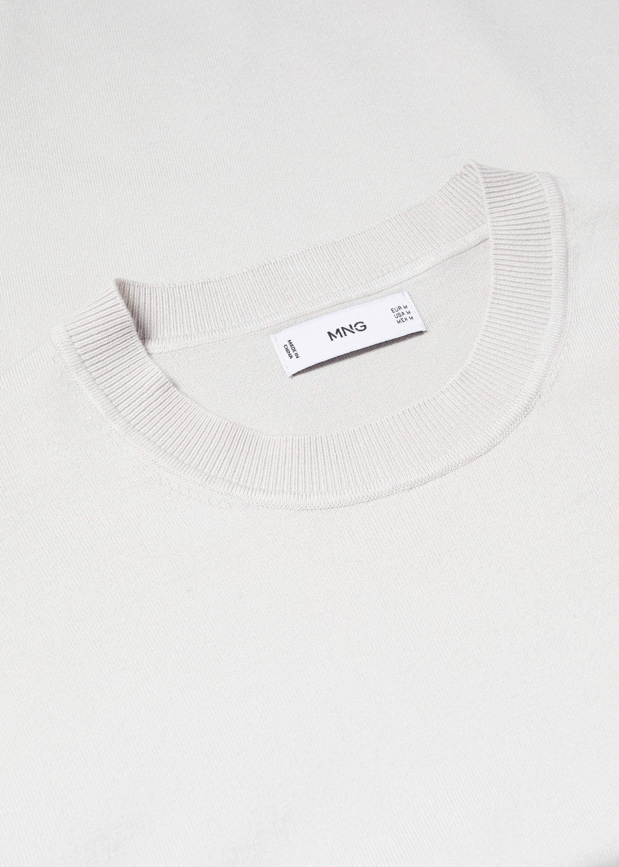 Fine-knit T-shirt - Details of the article 8