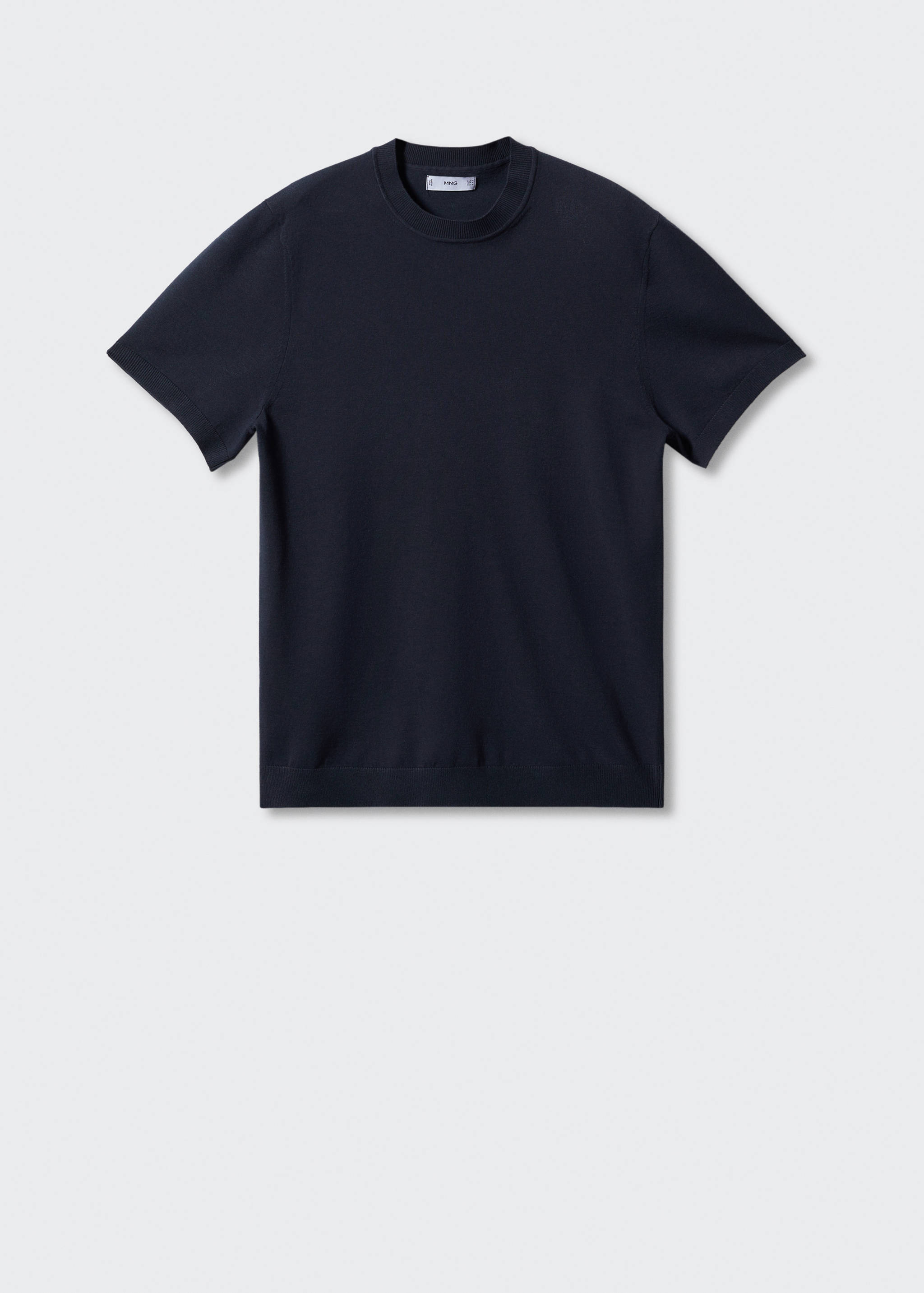 Fine-knit T-shirt - Article without model
