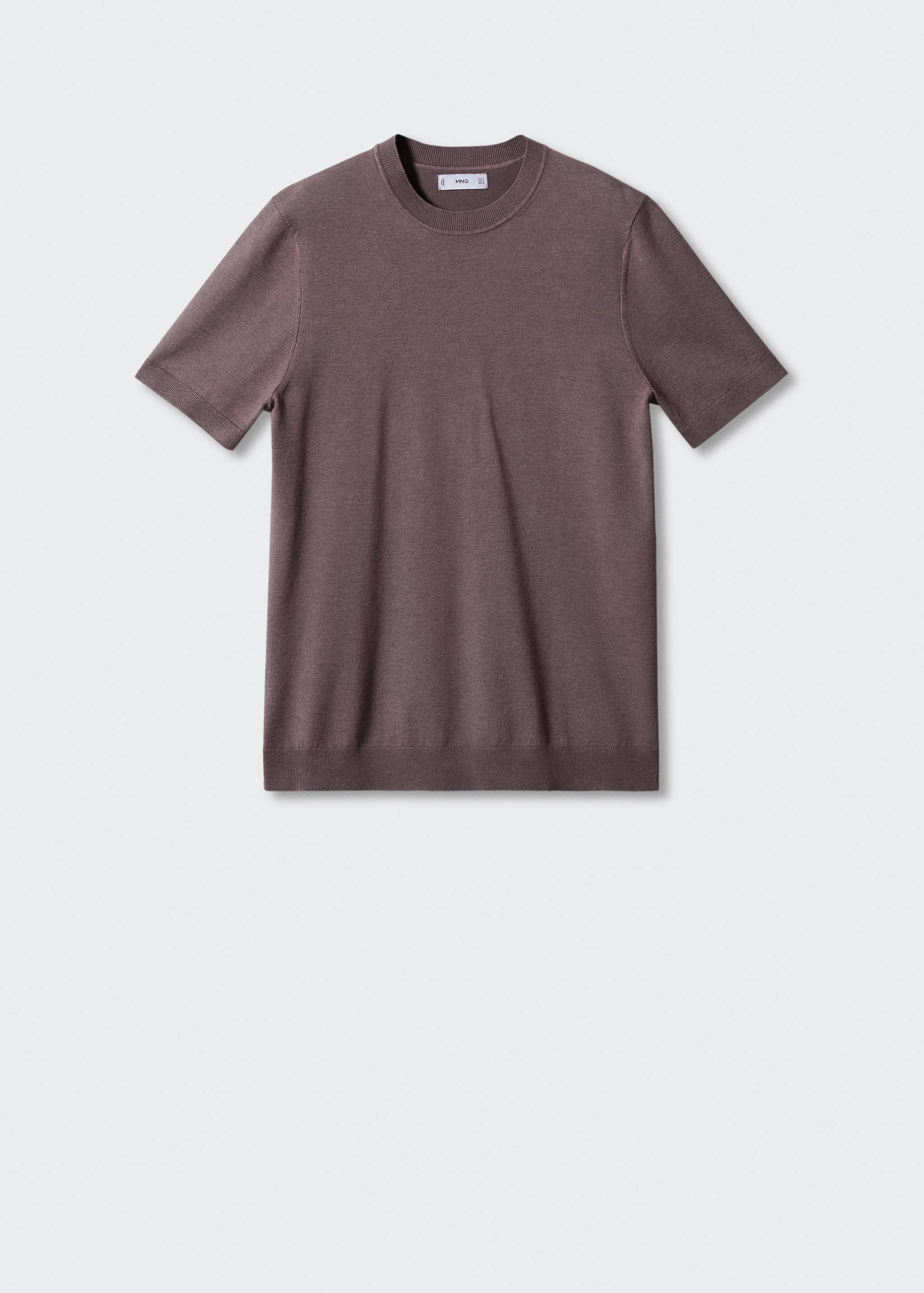 Fine-knit T-shirt - Article without model