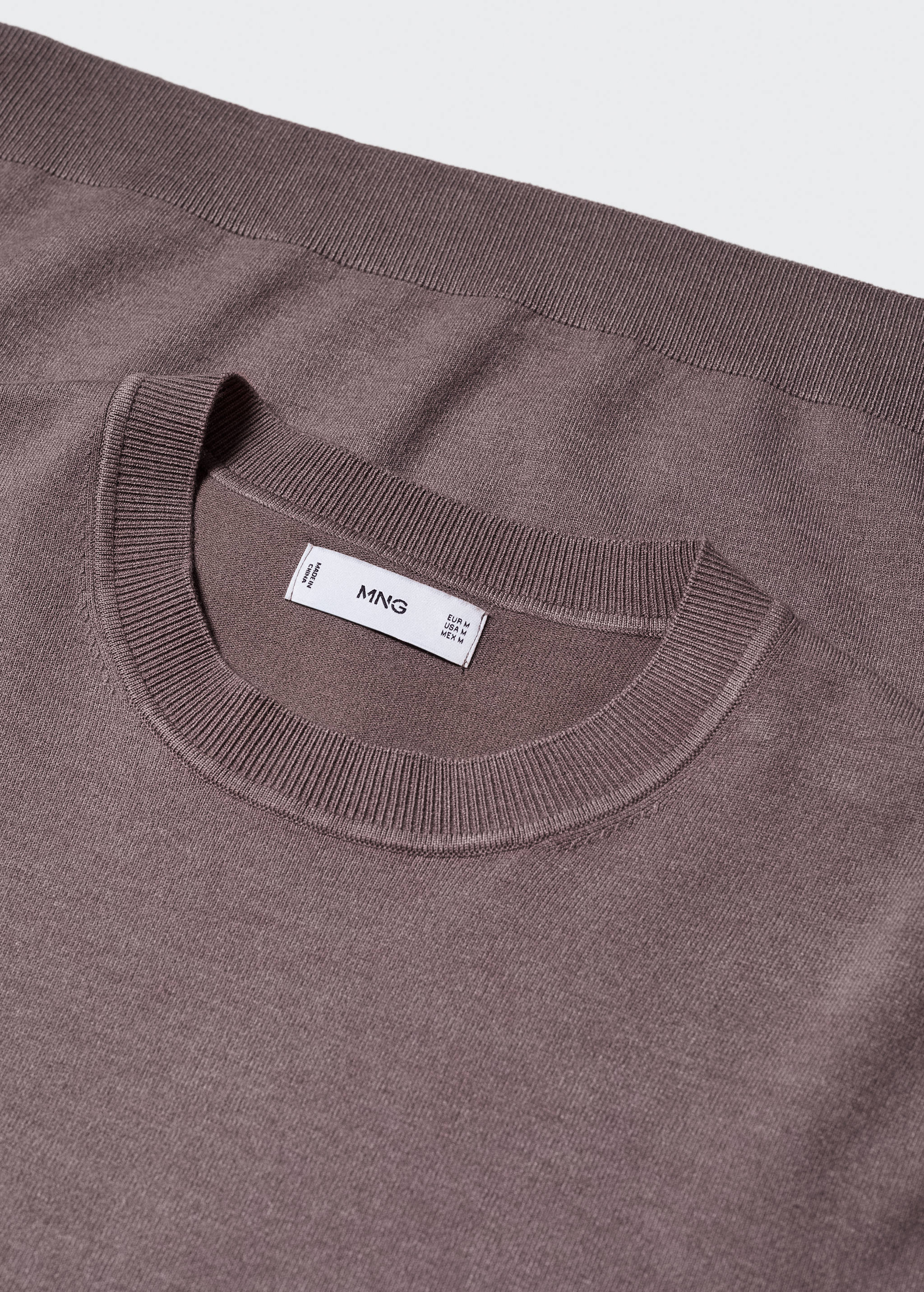 Fine-knit T-shirt - Details of the article 8