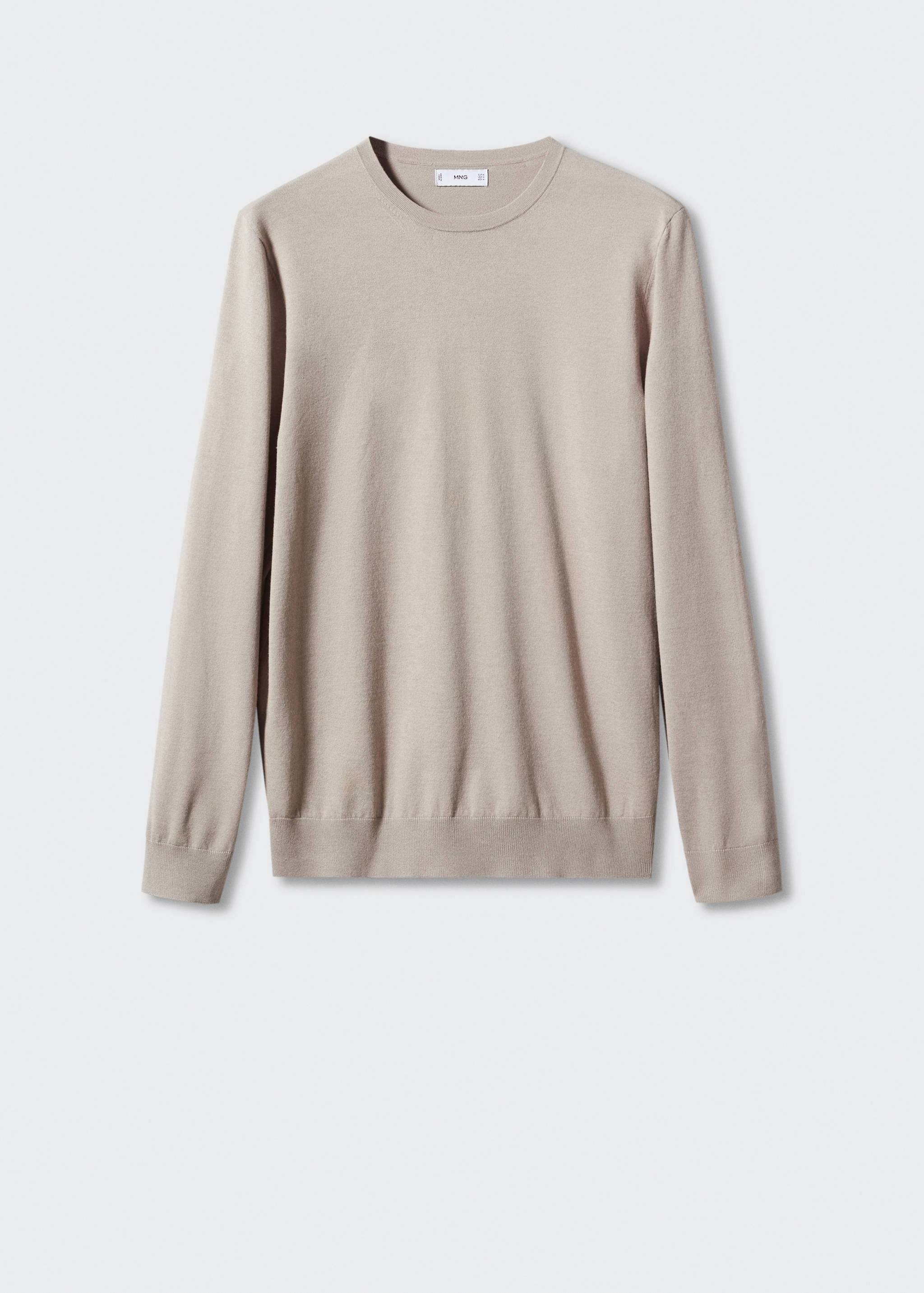 Джемпер из тонкого трикотажа - Изделие без модели