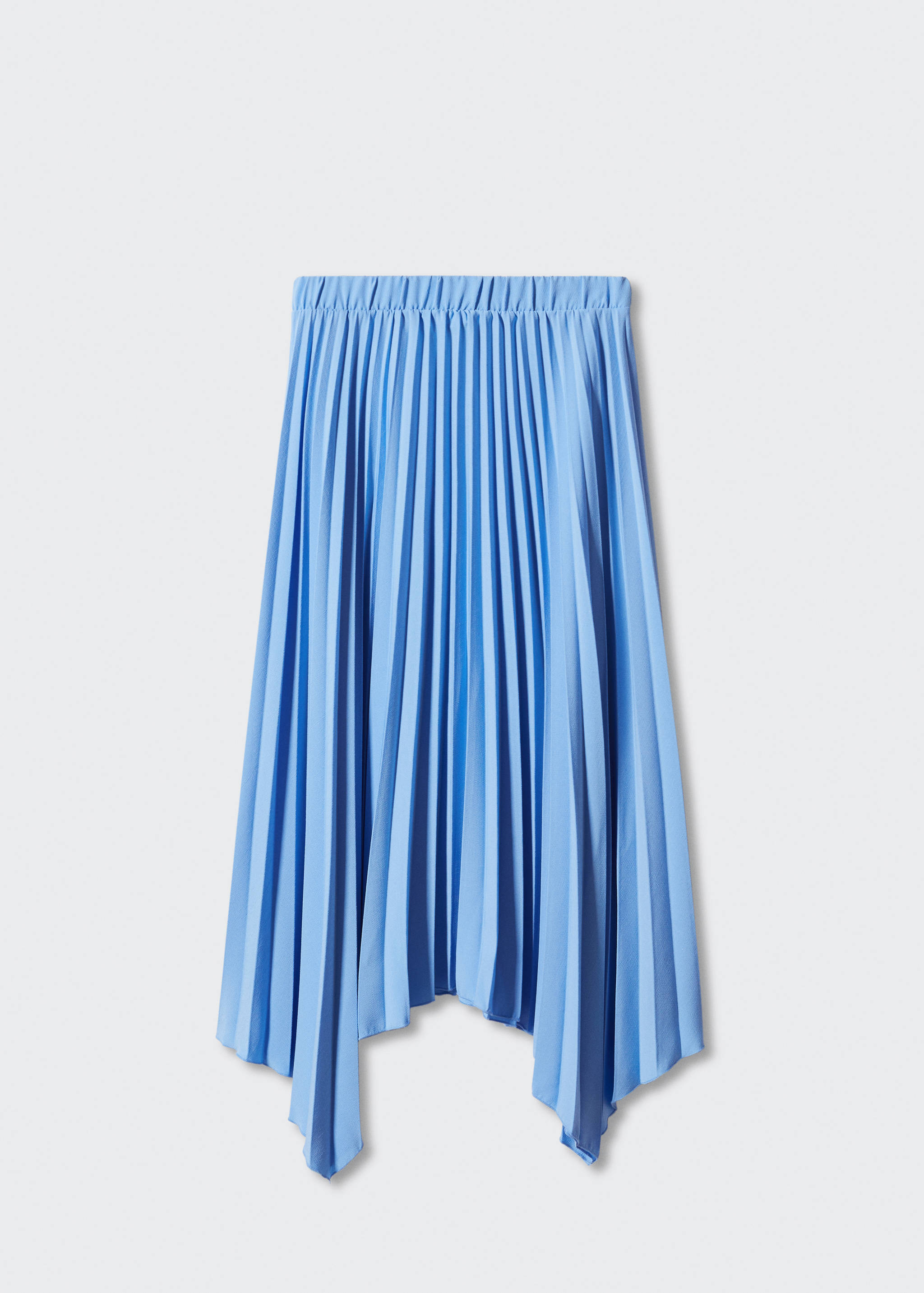 Jupe plissée asymétrique - Article sans modèle
