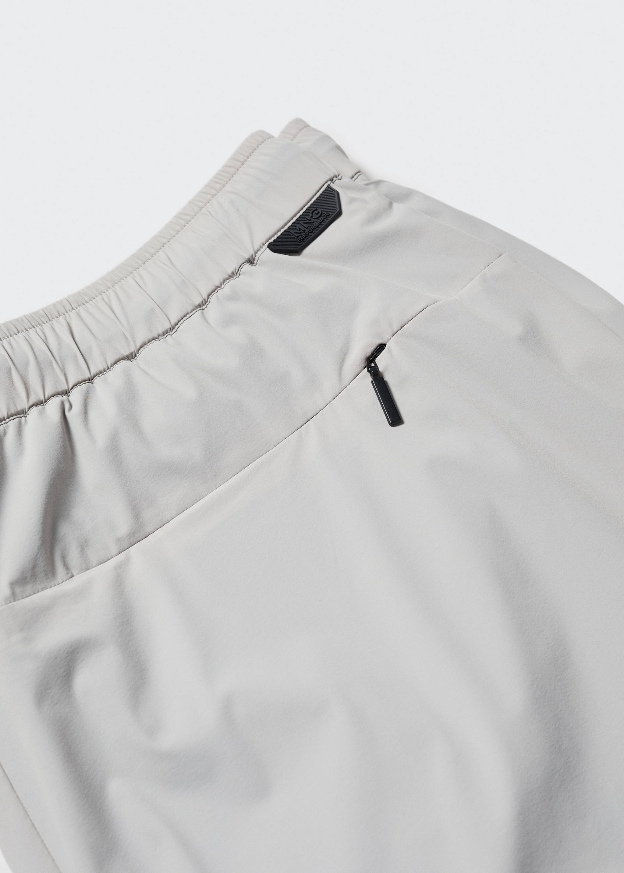 Cord plain swimming trunks - Details of the article 8
