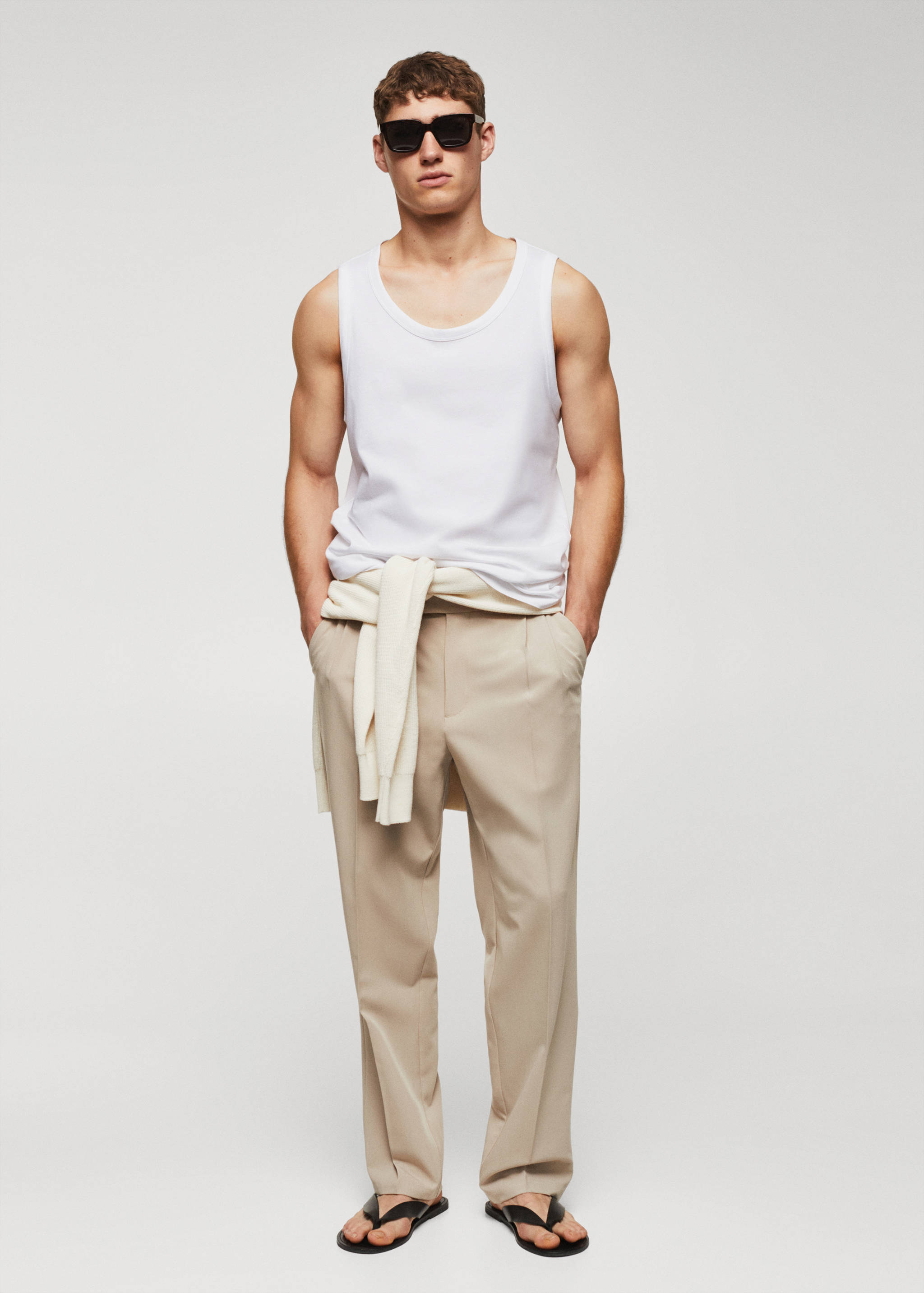 Débardeur coton - Plan général