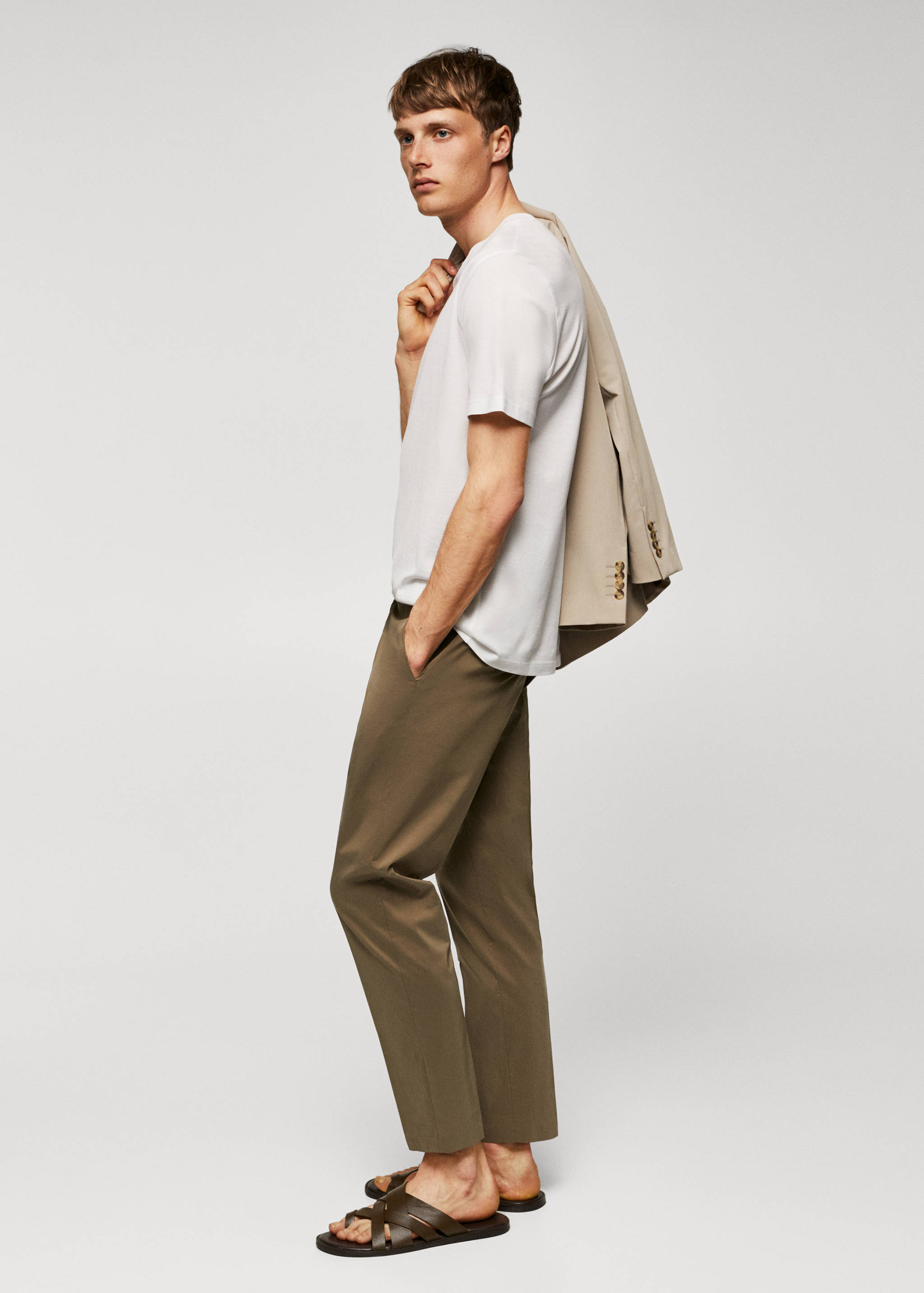 Mercerised regular-fit  t-shirt - Details of the article 2