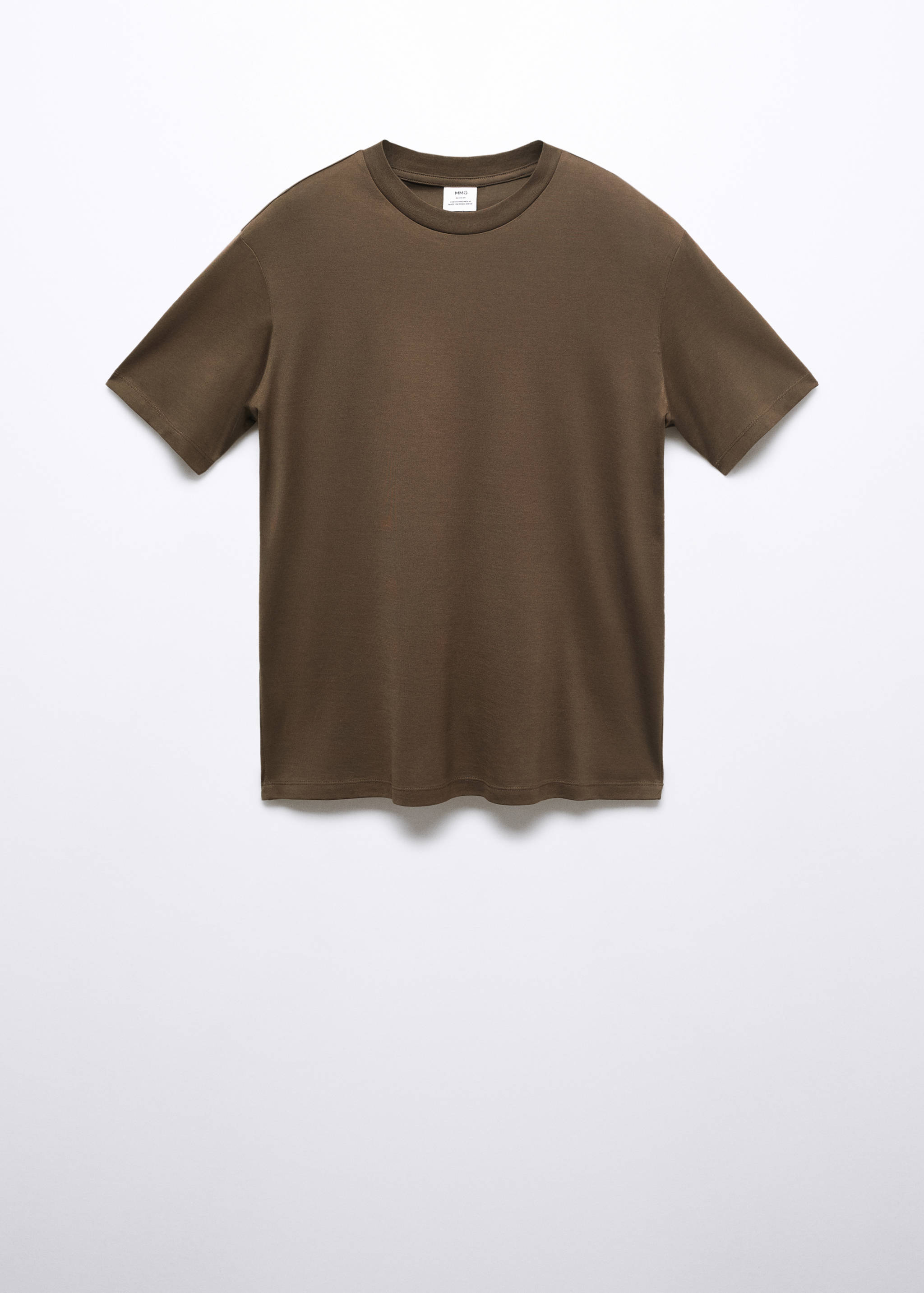 Mercerised regular-fit  t-shirt - Article without model