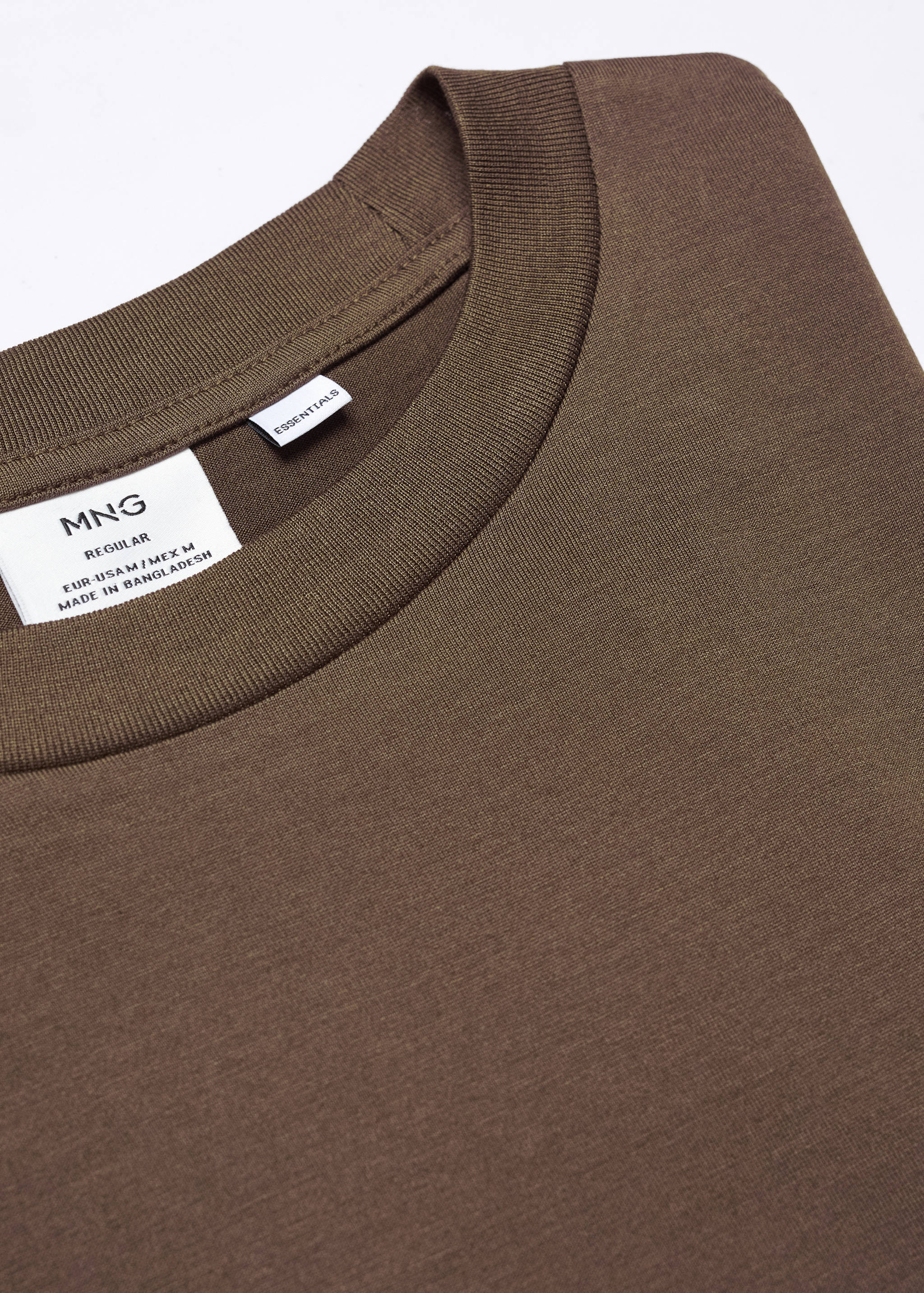 Mercerised regular-fit  t-shirt - Details of the article 8